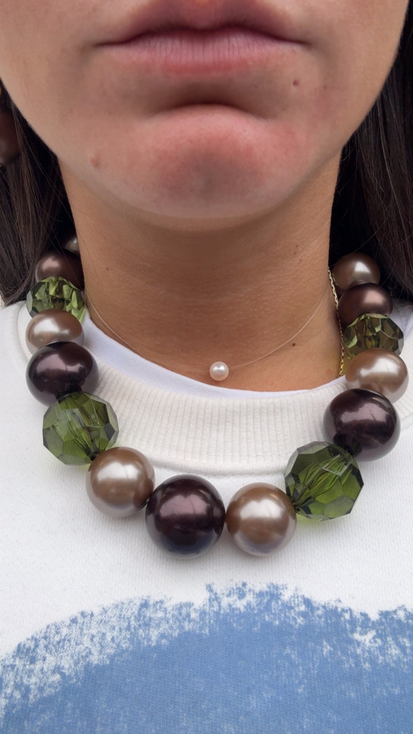 Collana girocollo Bubbles di Byba