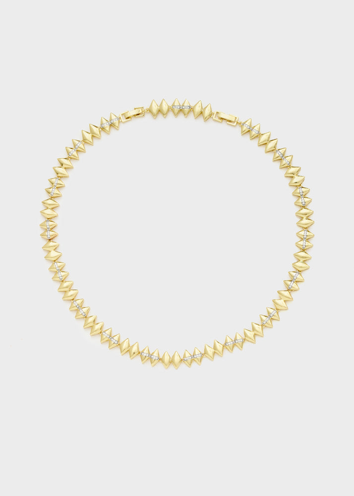 Collana Rombi con strass di Nali