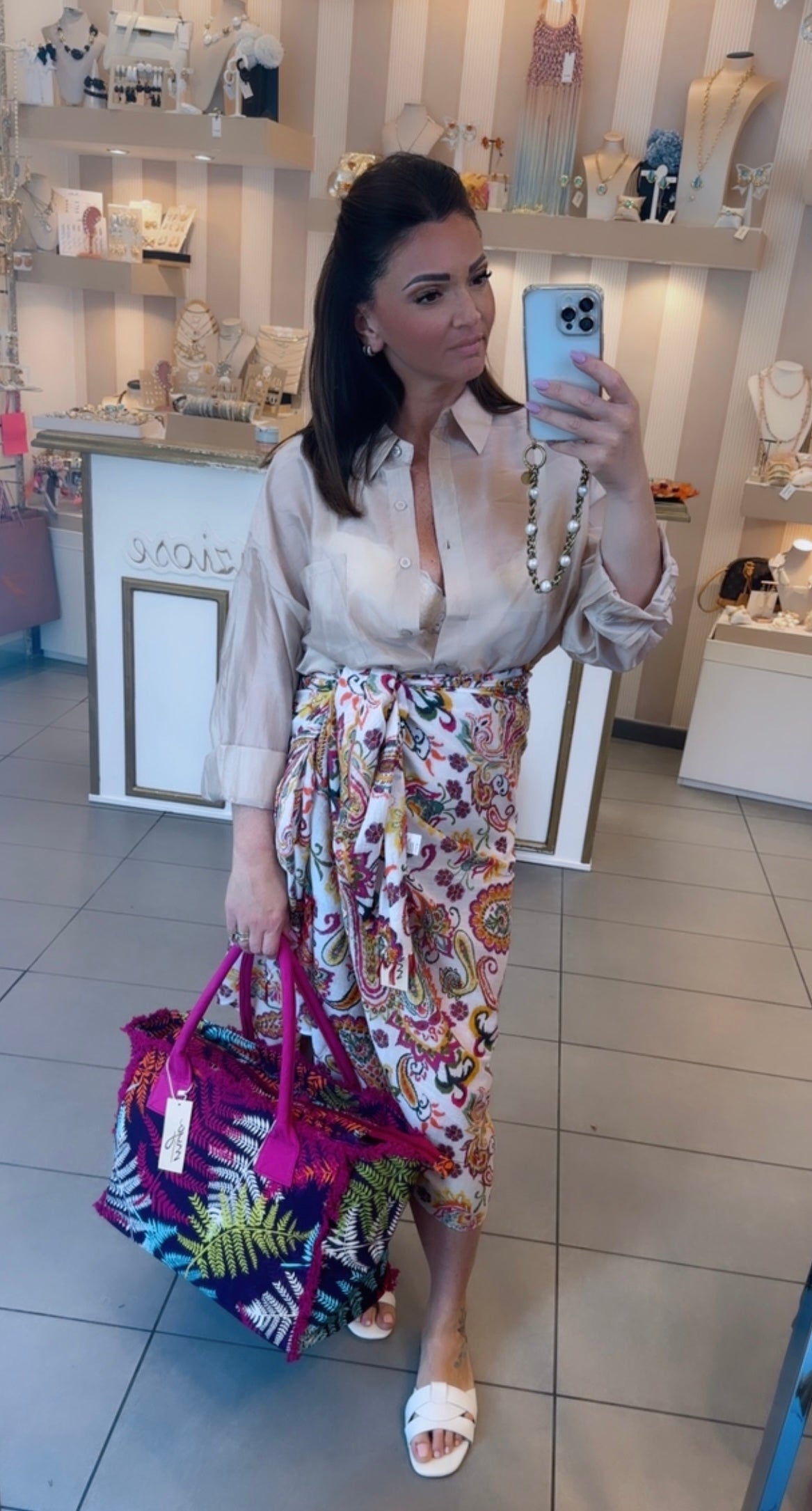 Camicia Velata manica lunga