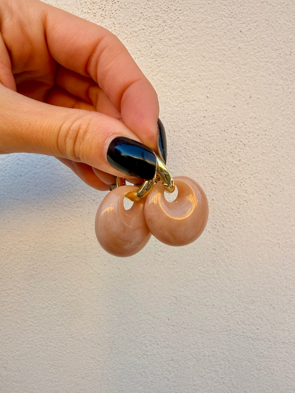 Orecchini cerchietto Mini con pendente Harper di Sodini