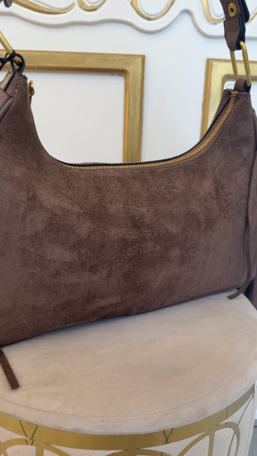 Borsa Dallas con frange di Nali