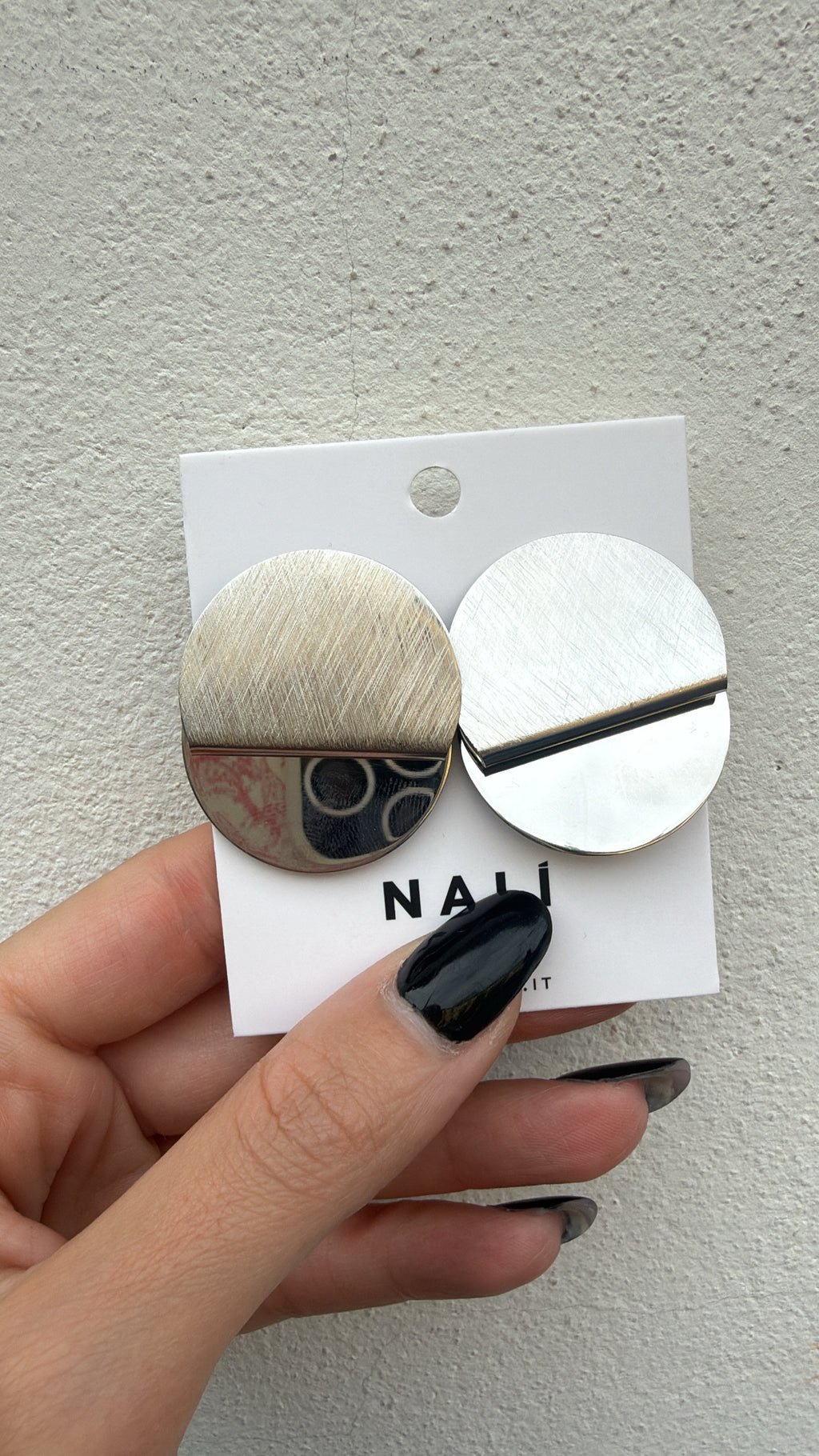 Orecchino toppa con piega Nali