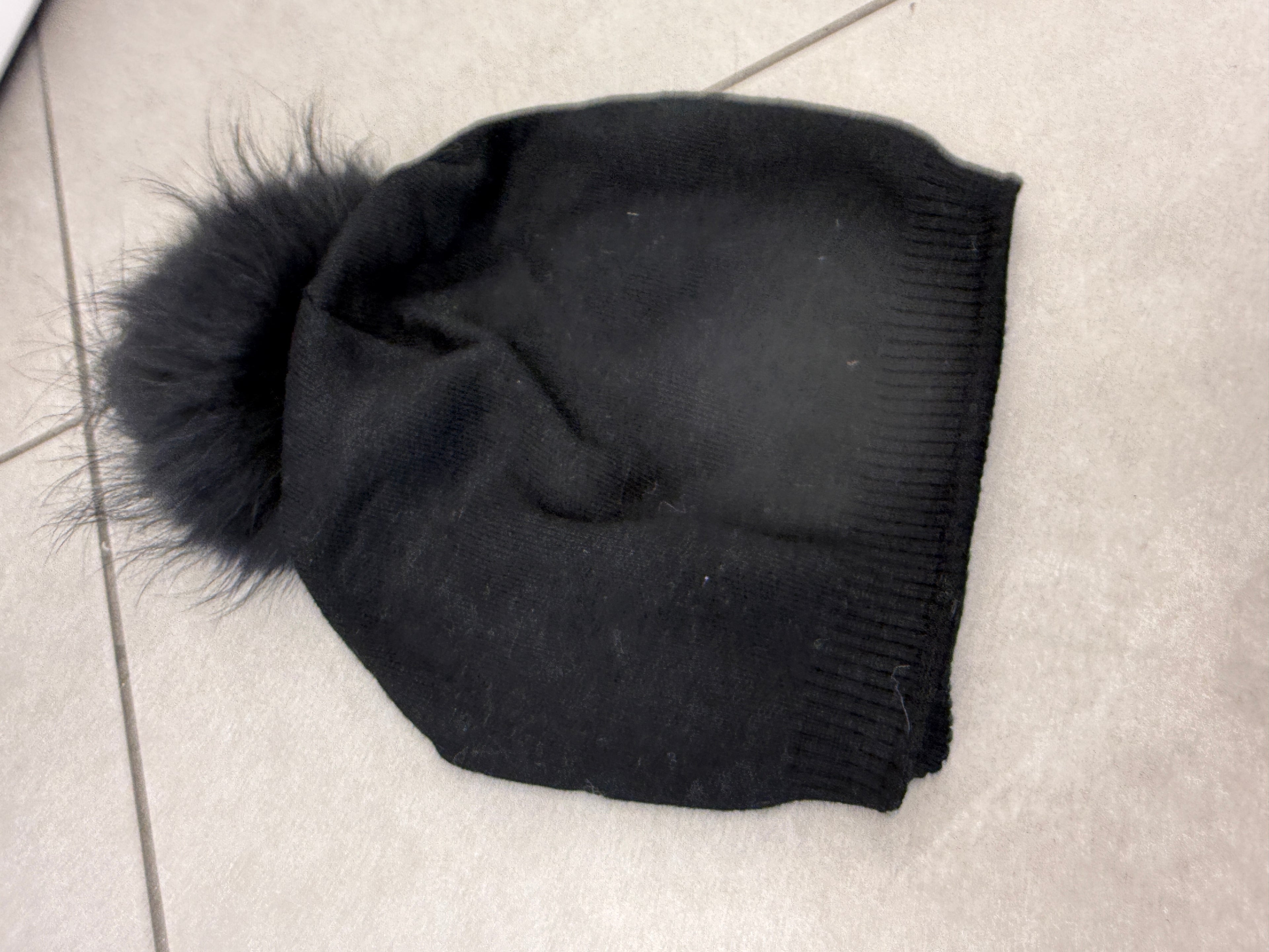 Cappello PonPon con pelliccia