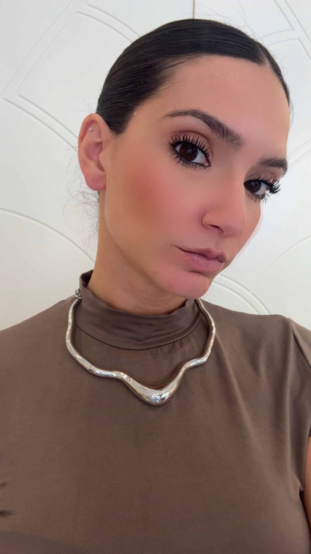 Collana Naomi girocollo rigida di Nali