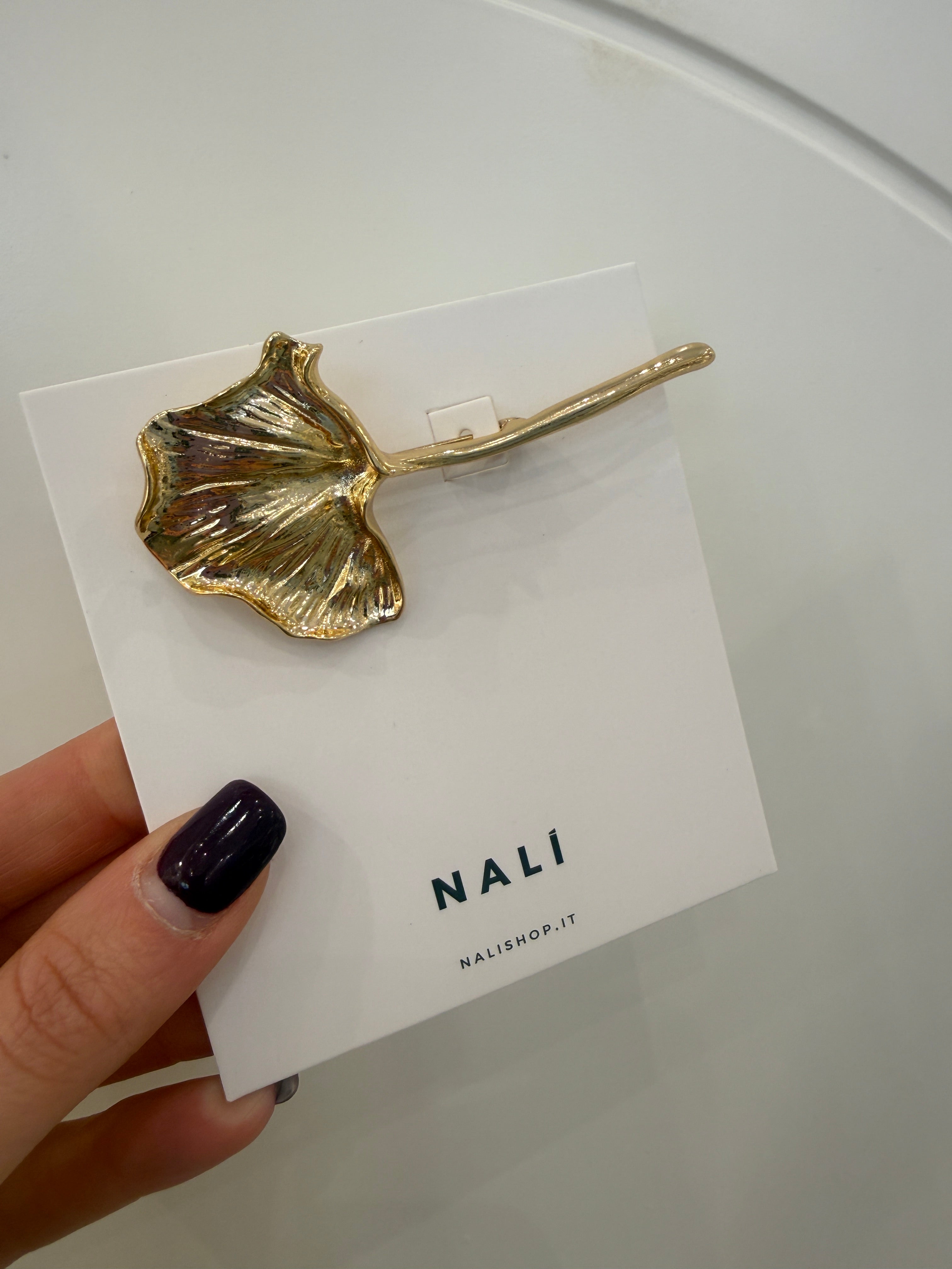 Spilla fiore oro di Nali