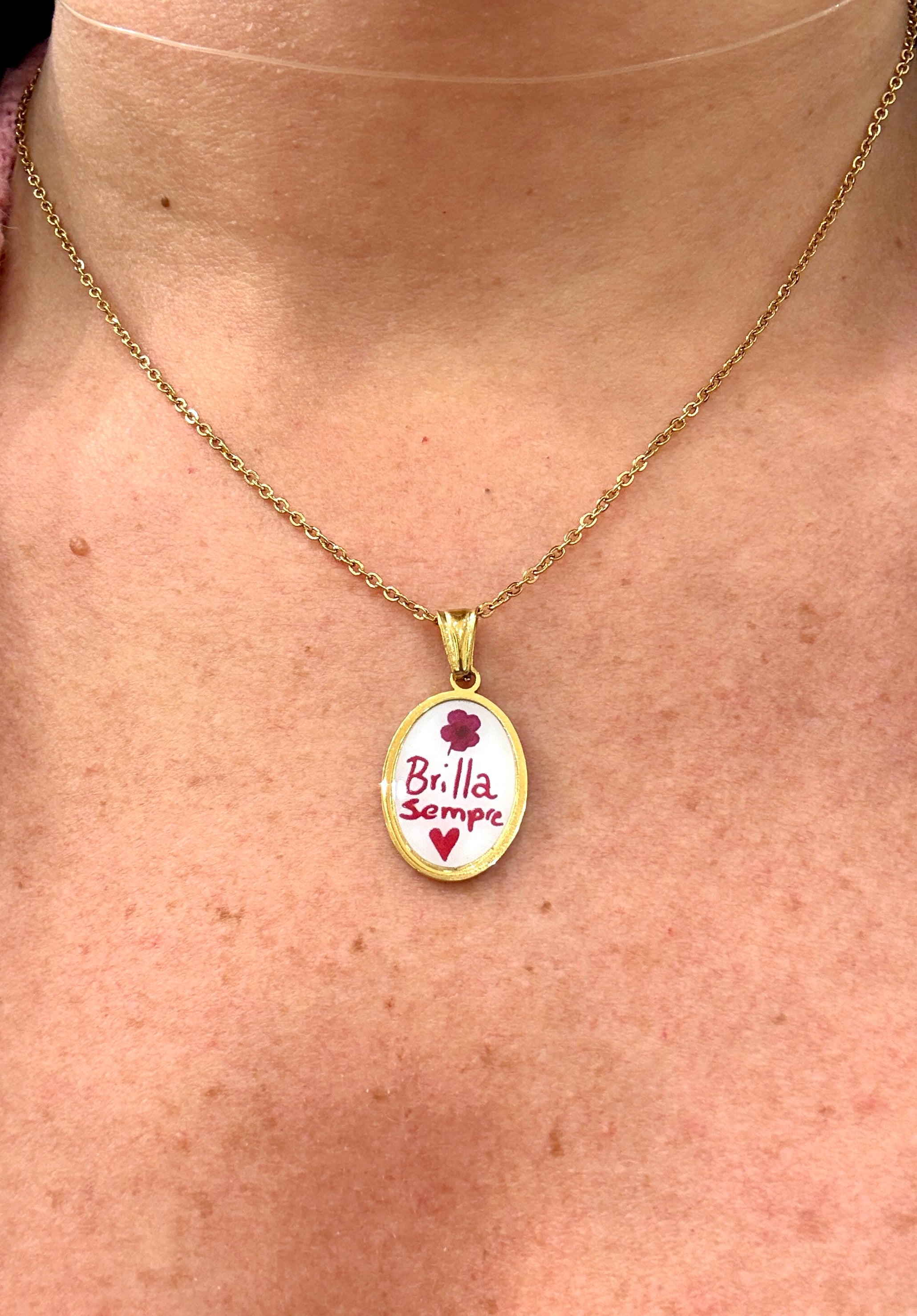 Collana brilla/fiore