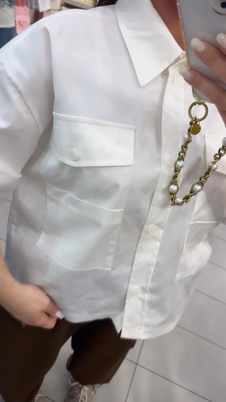 Camicia Crop Di Lumina