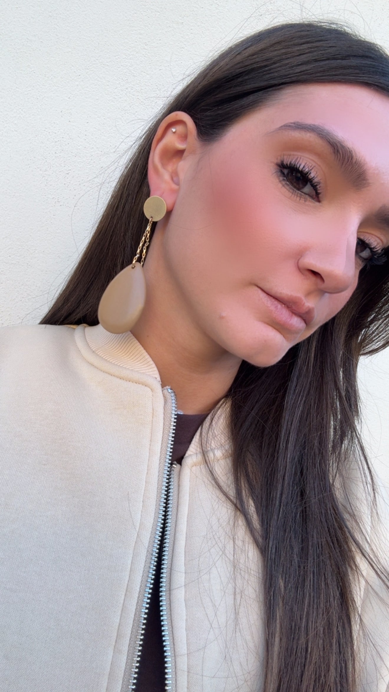 Orecchini Uma in legno di Nali