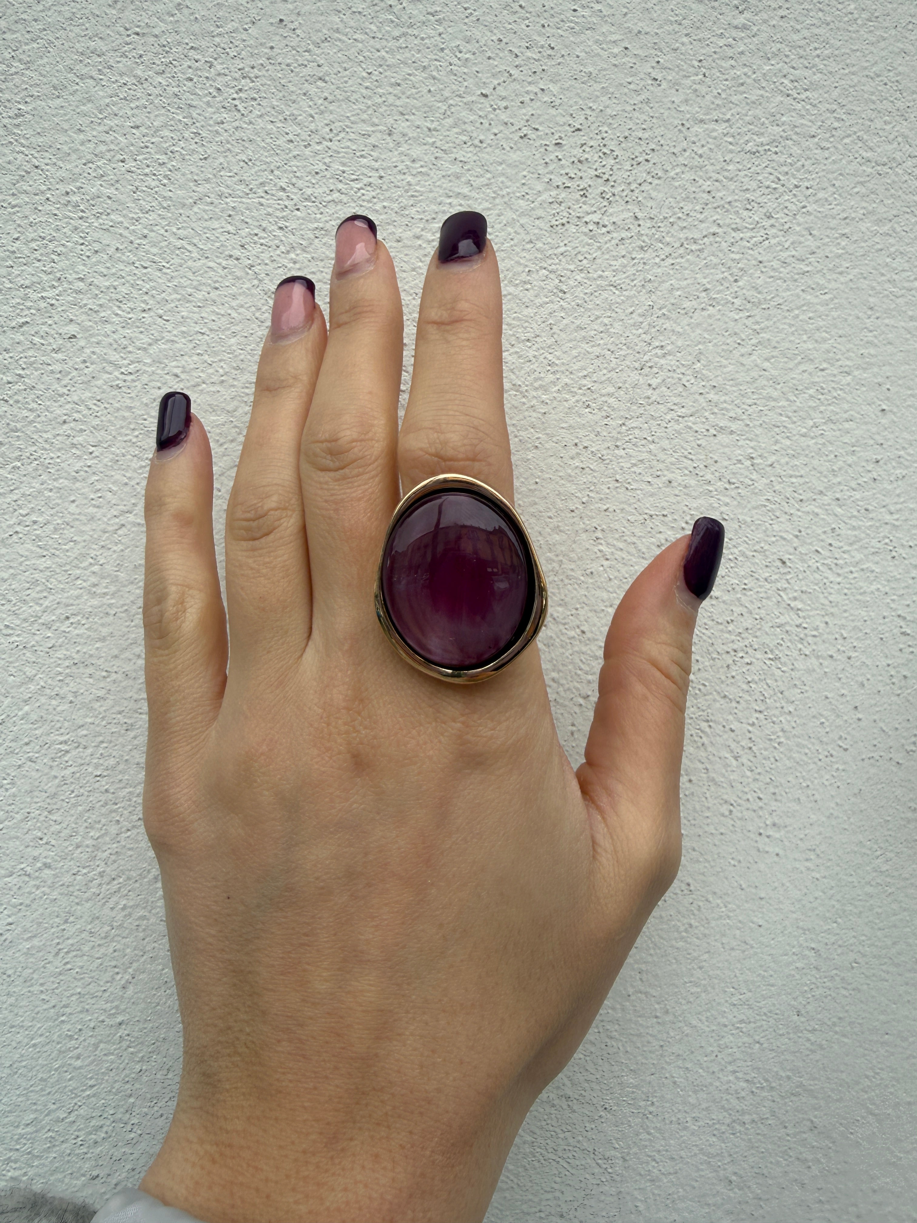 Anello Chiara in resina di Nali