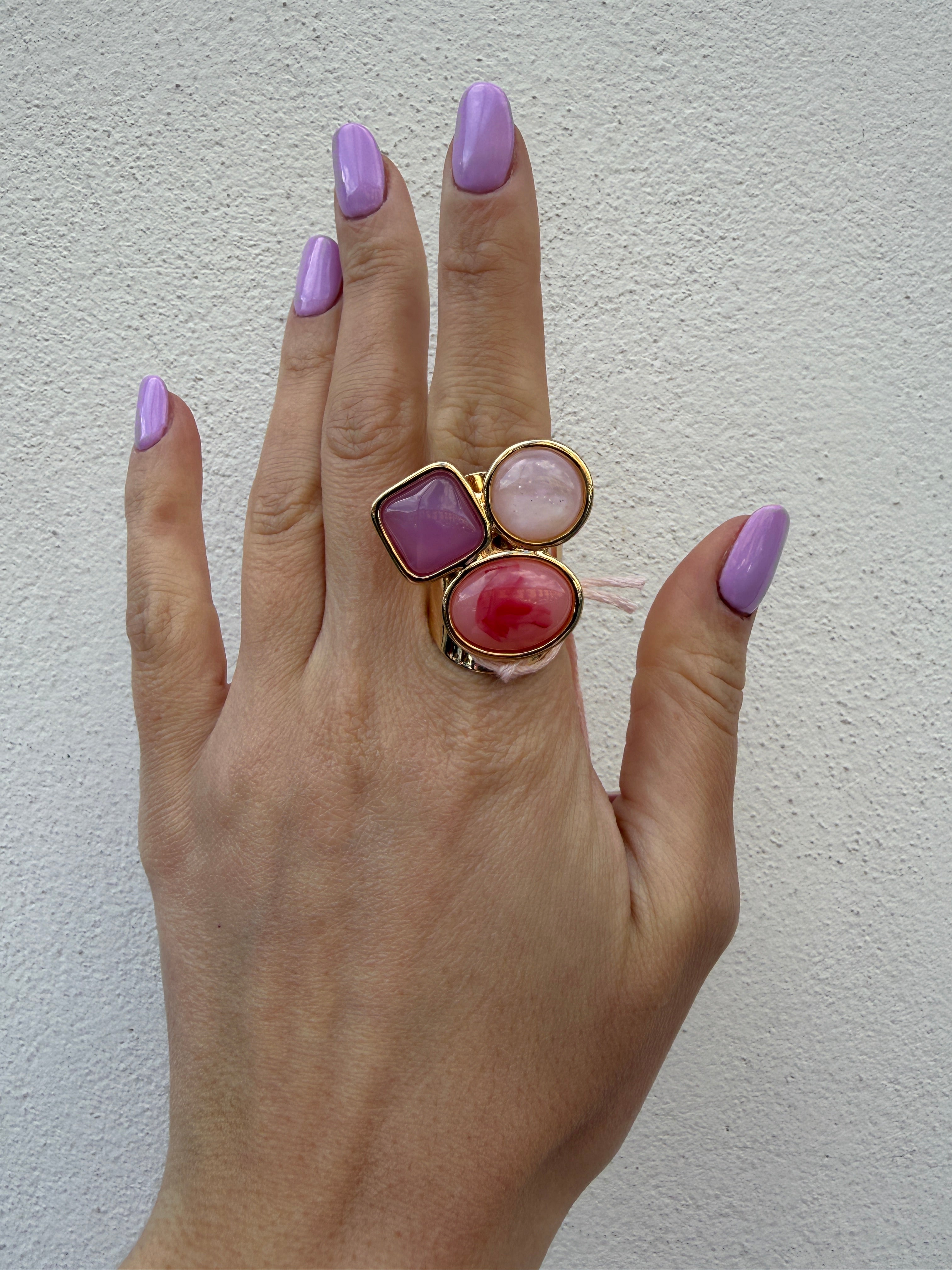 Anello Tre pietre di MYA