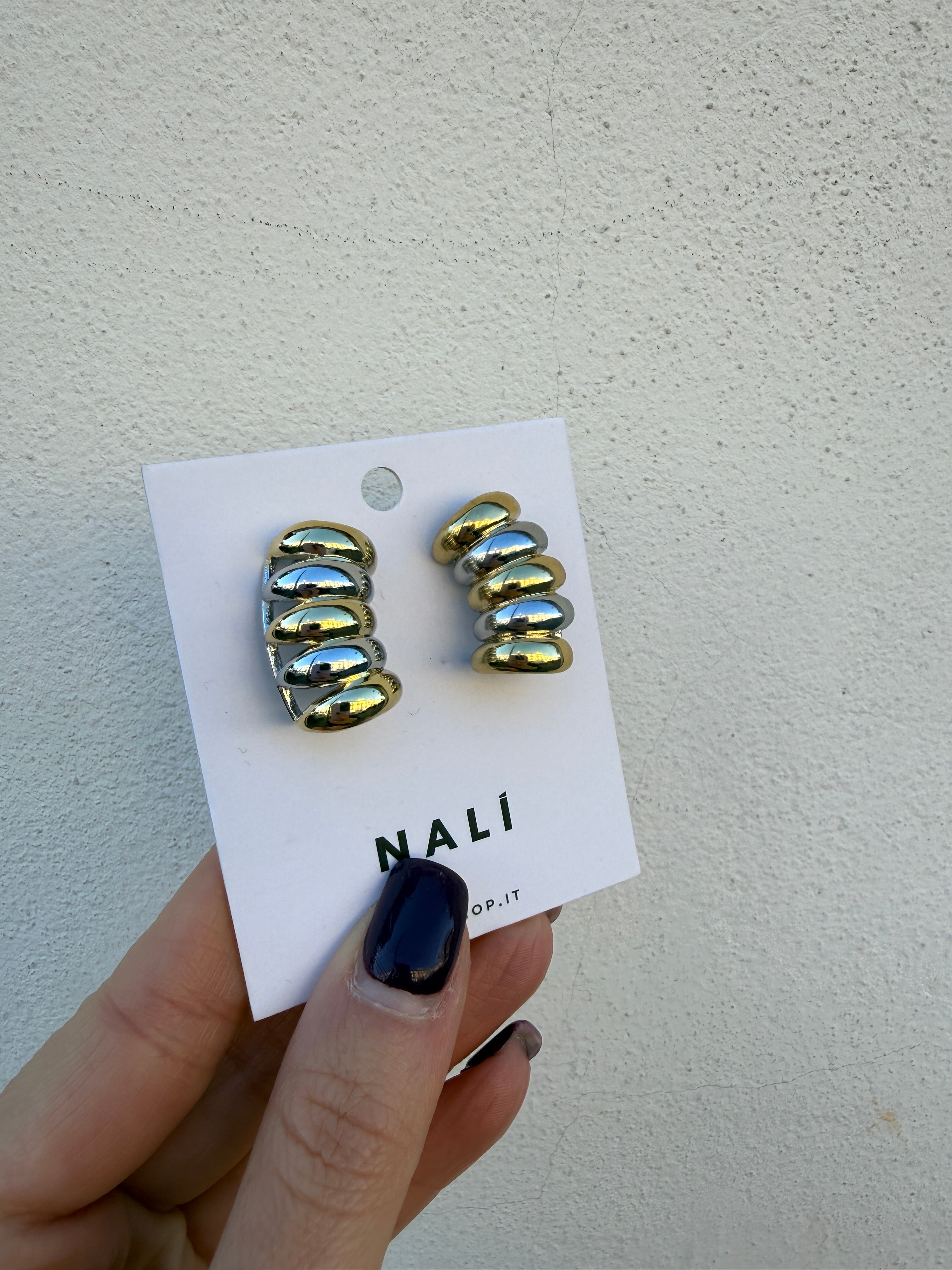 Earcuff Spirale Duo di Nali