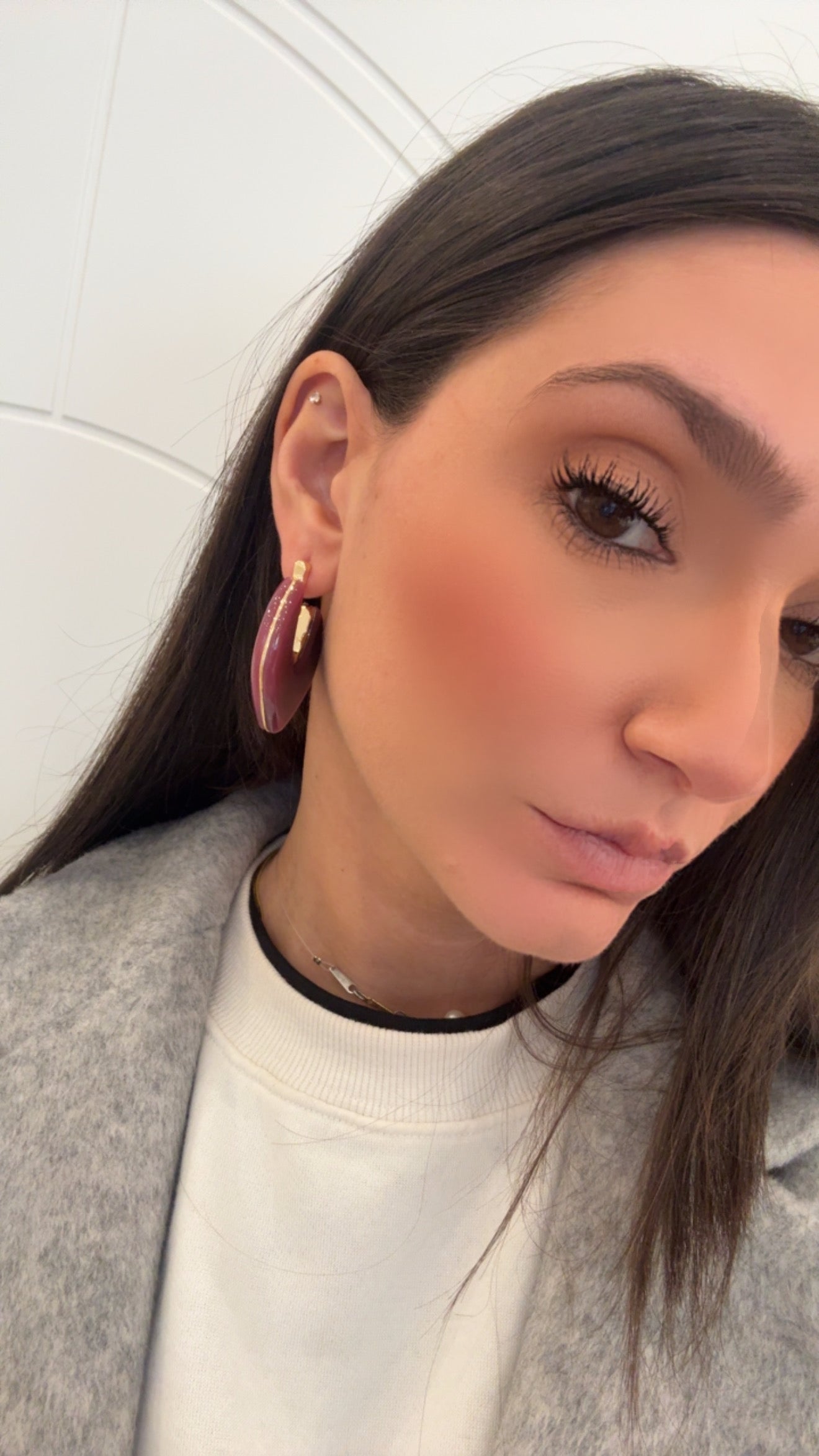 Orecchini Louise in resina di Nali