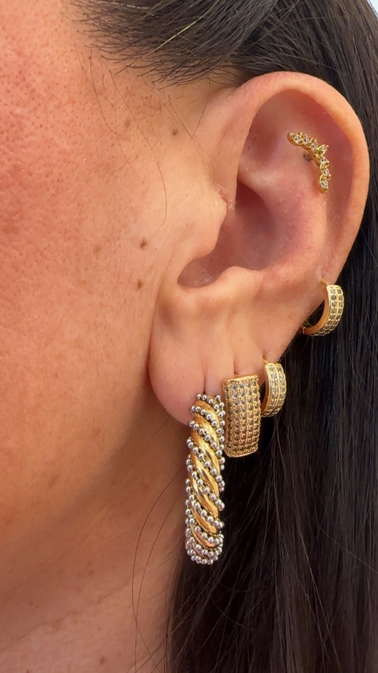 Orecchini Twist Duo di Nali