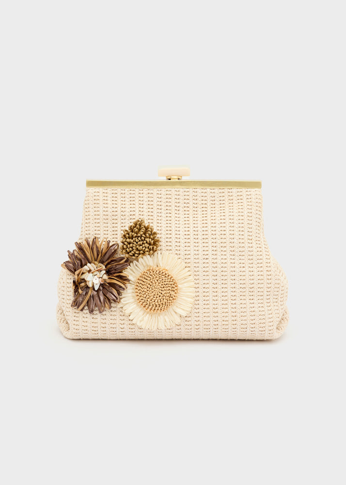 Pochette Marbella in paglia di Nali