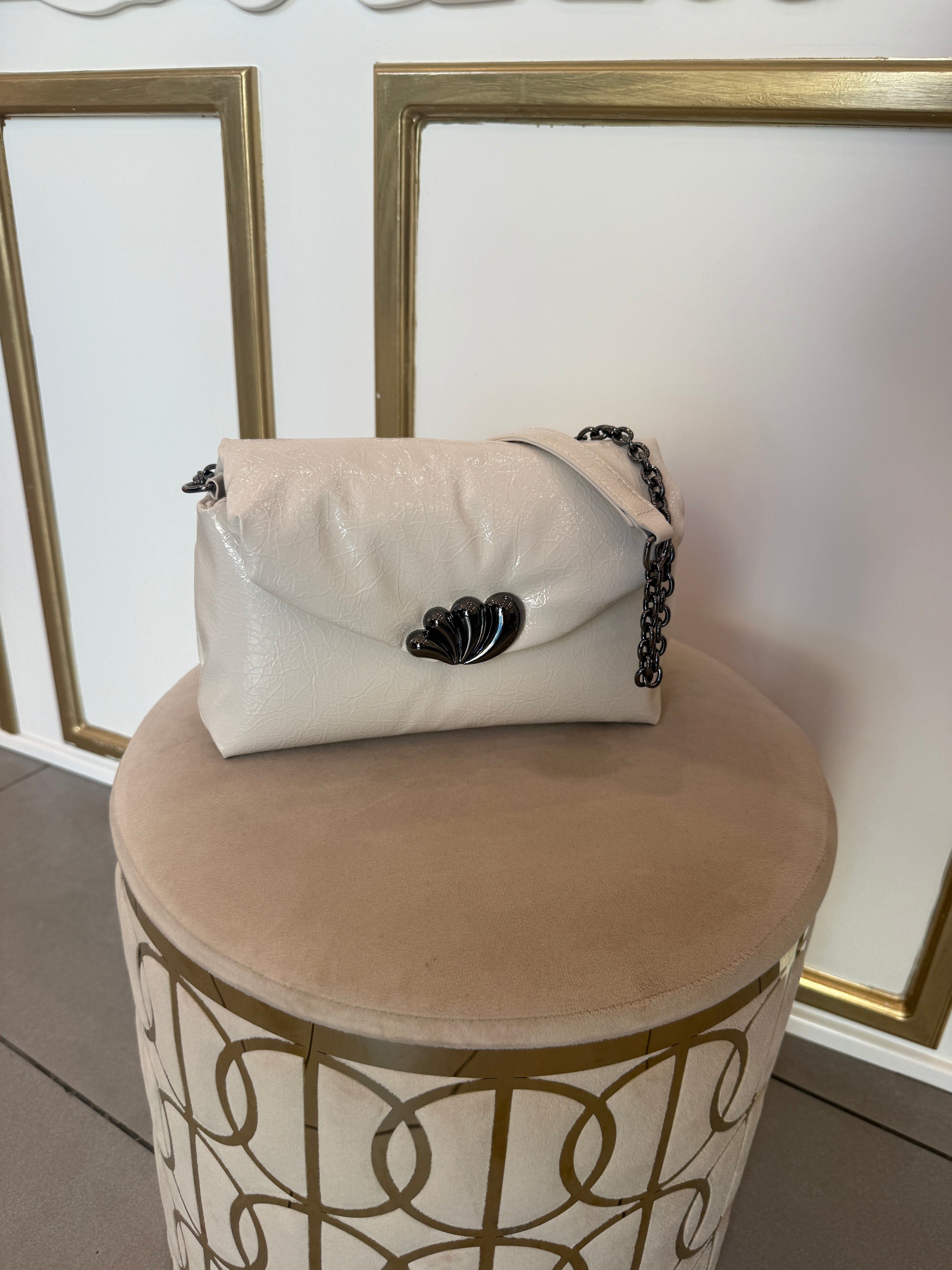 Borsa tracolla lucida NALI