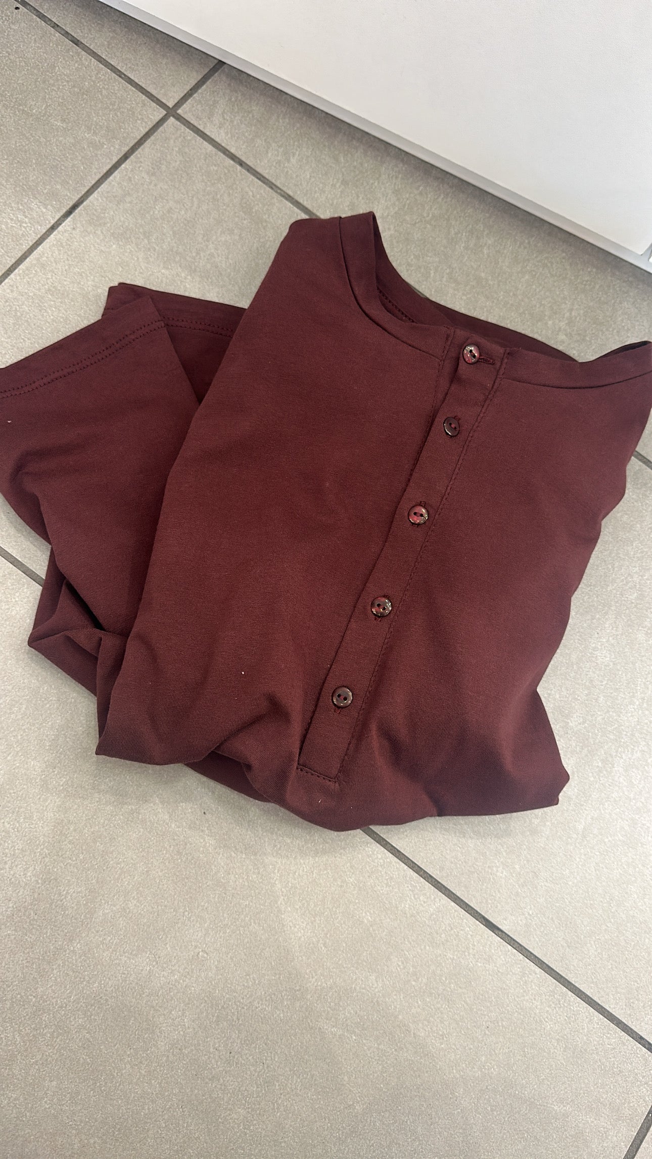 T-shirt bottoni di Just West