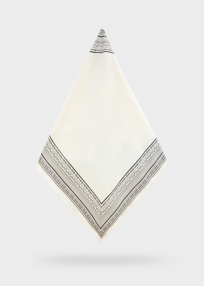 Foulard Triangolo con Bordo di Nali – Nali – Le Kikke Graziose – foto 3