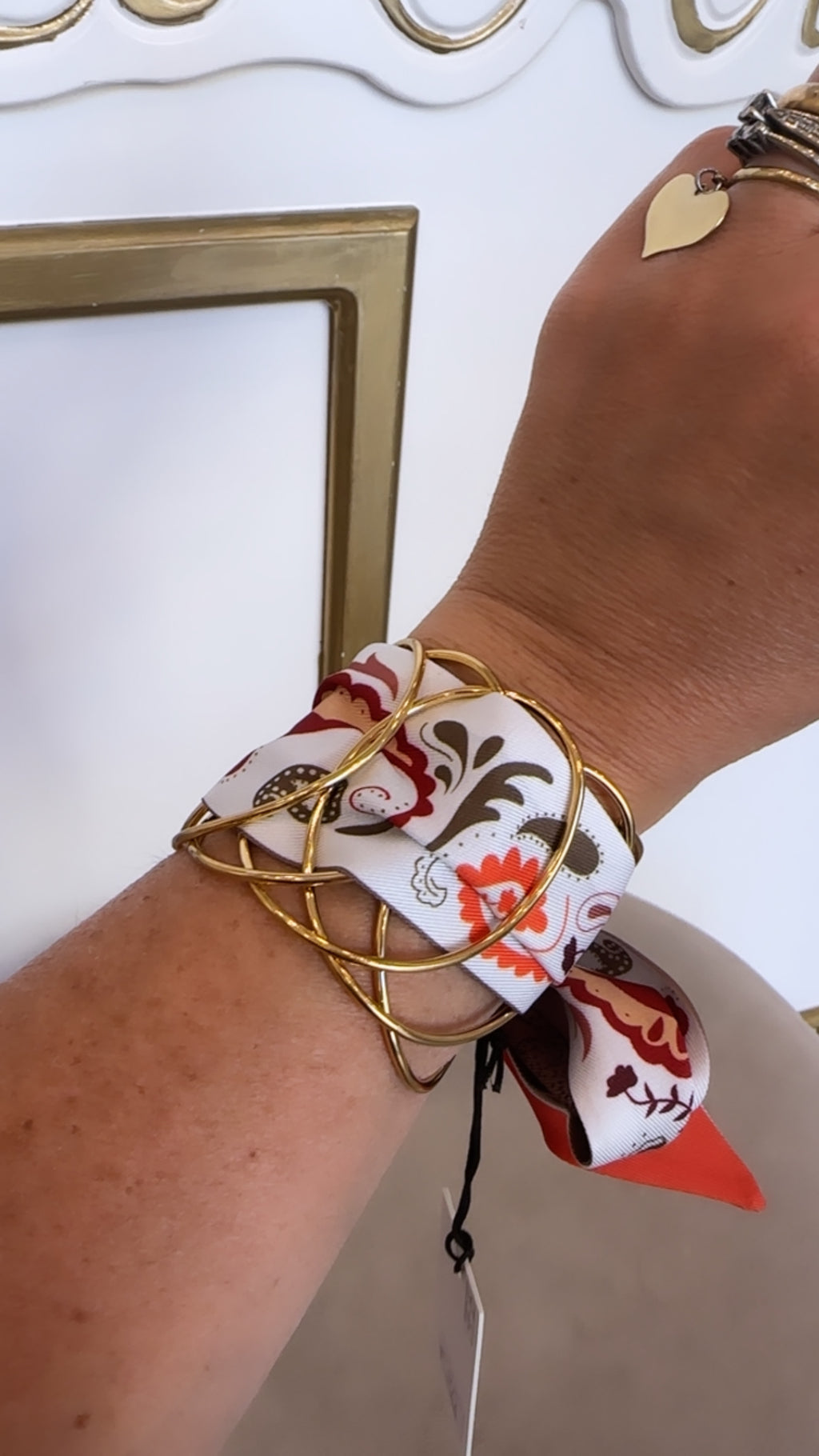 Bracciale Layla con foulard Di Nali ￼