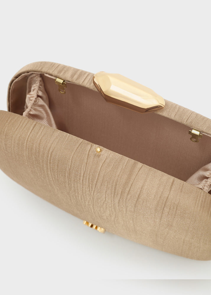 Clutch Nadie in tessuto di Nali