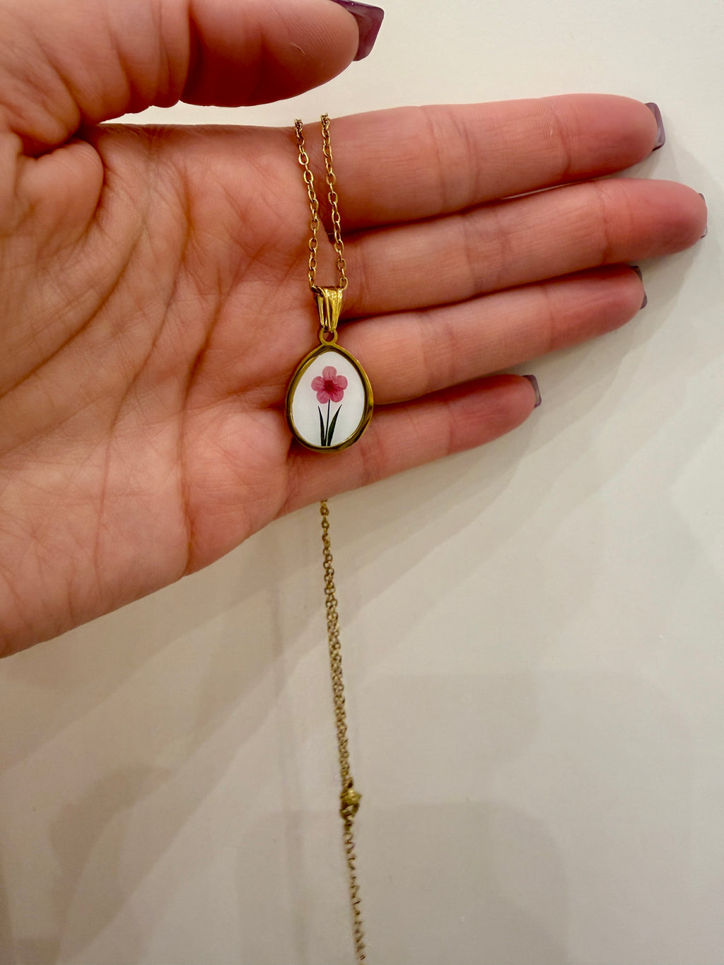 Collana brilla/fiore