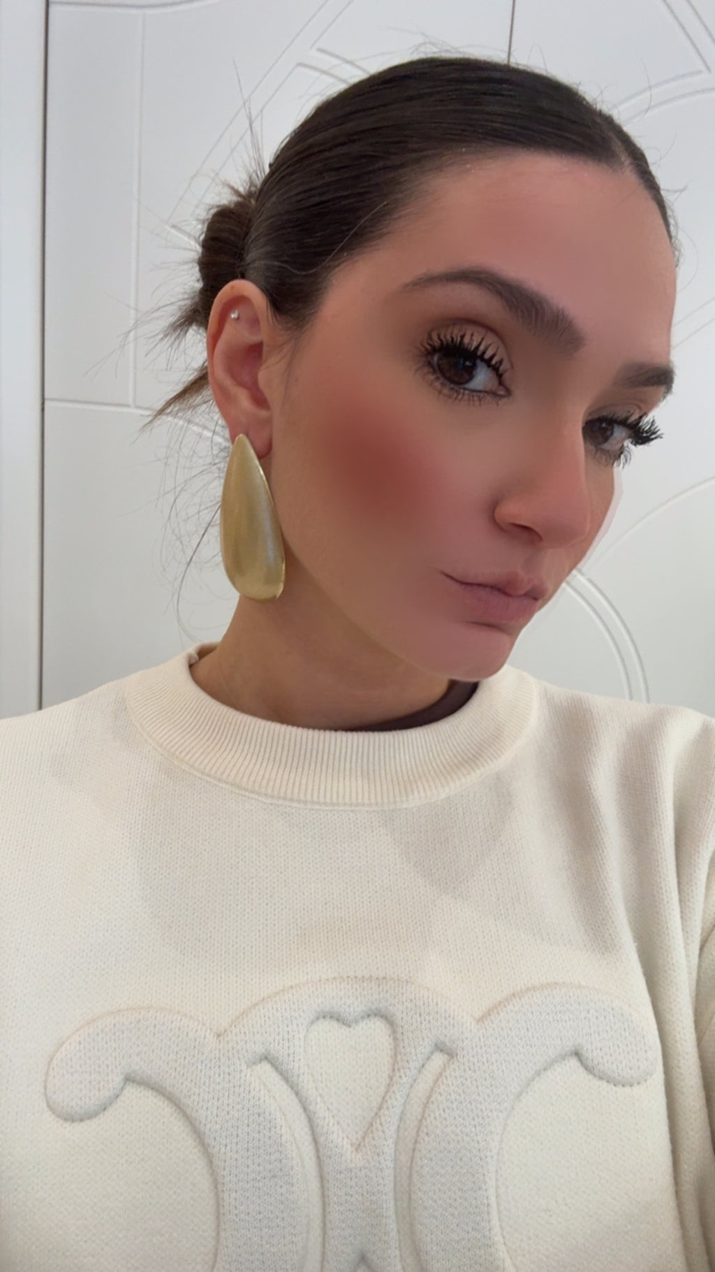 Orecchino Goccia Oversize di Nali