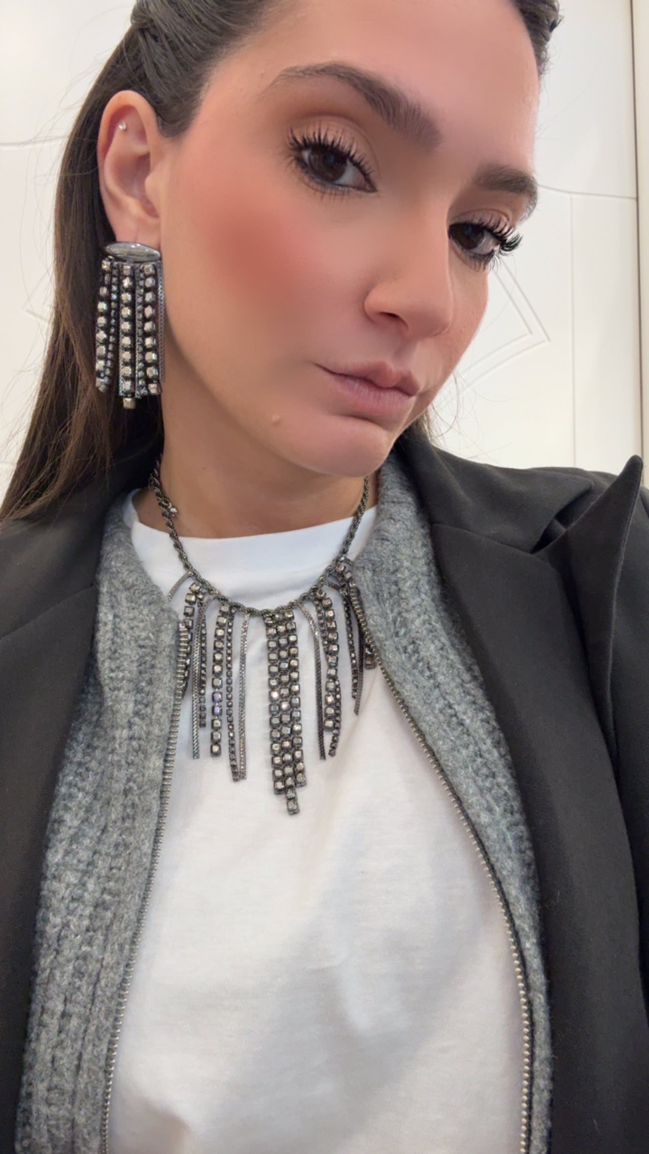 Collana Key con frange di Nali