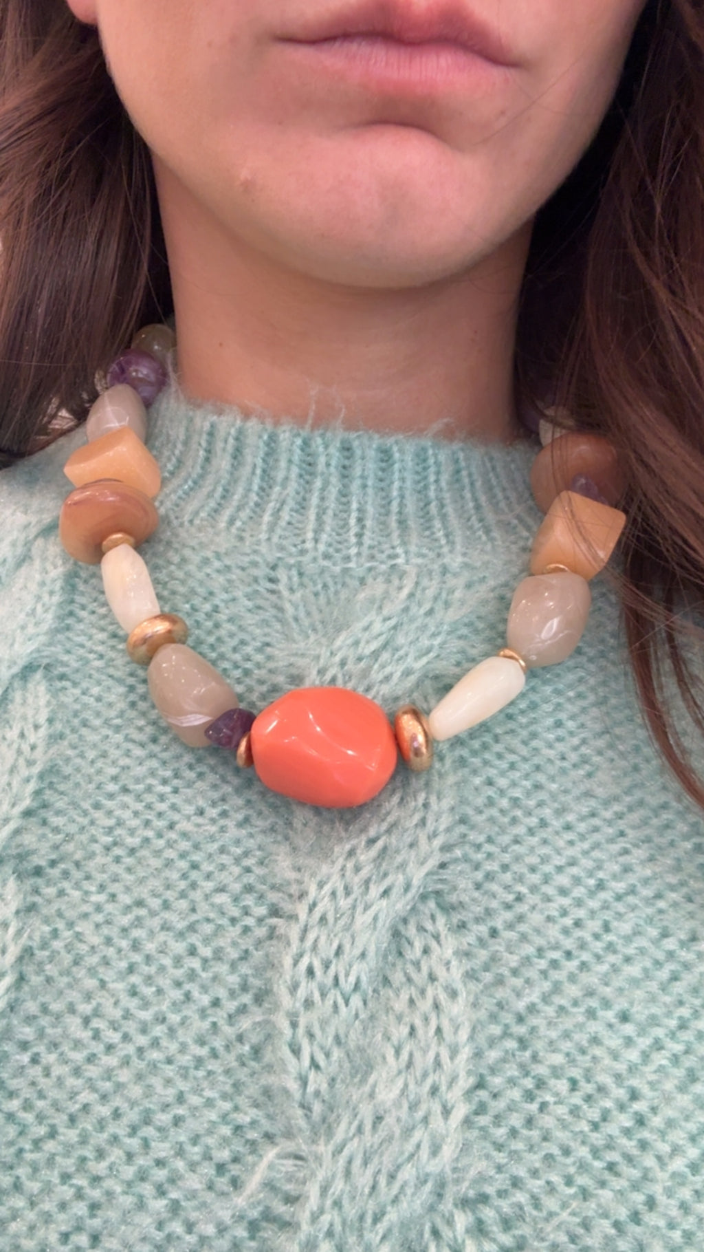 Collana Ciottoli mix di Nali