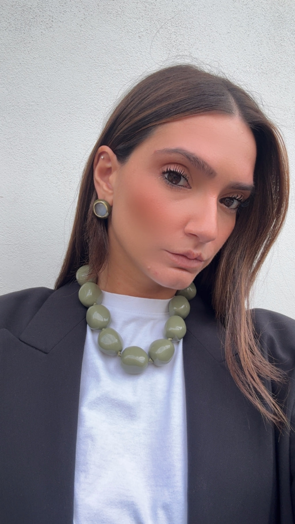 Collana Aurora con sfere di Nali