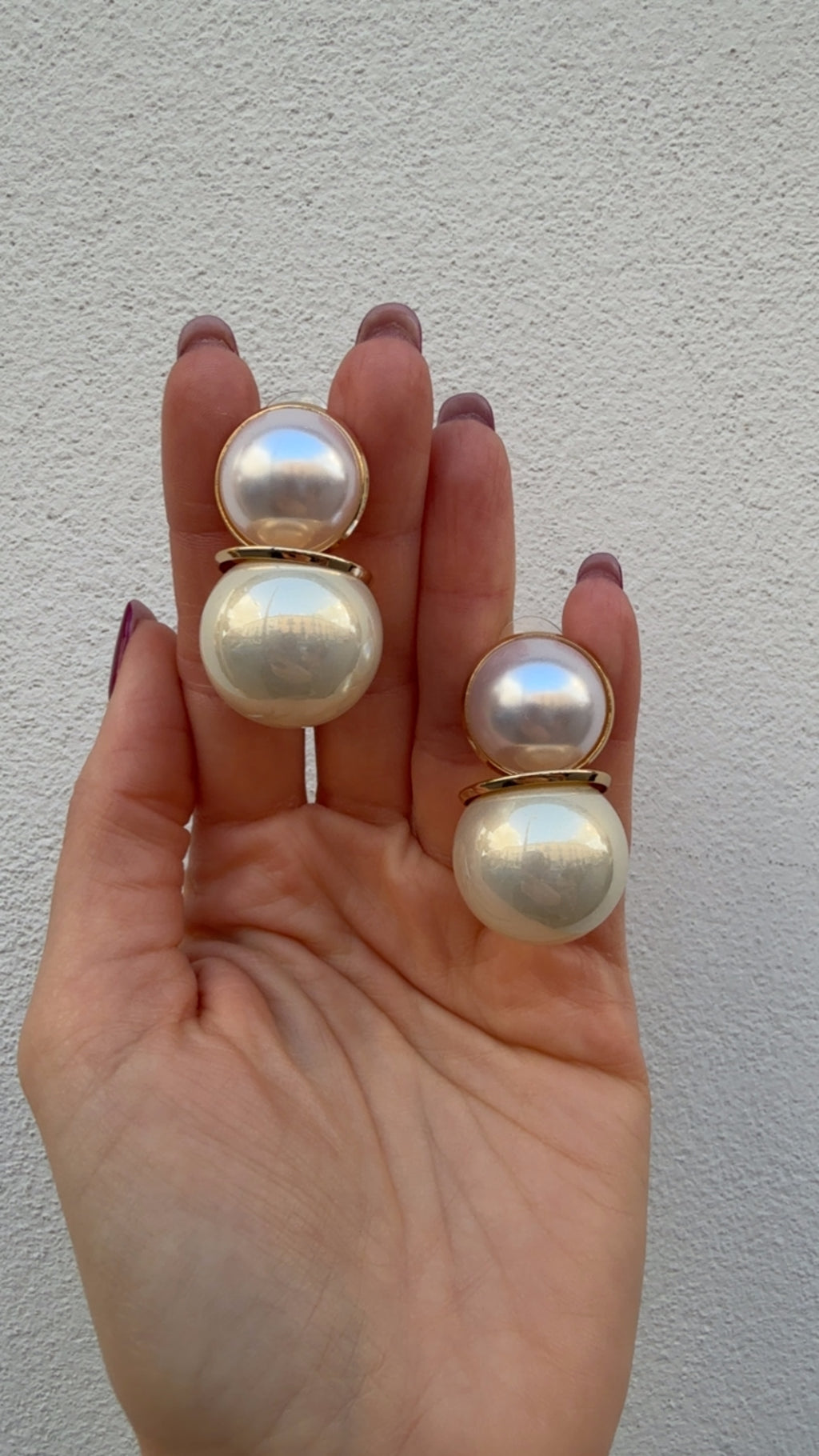 Orecchino Nonna con perle Di Nali