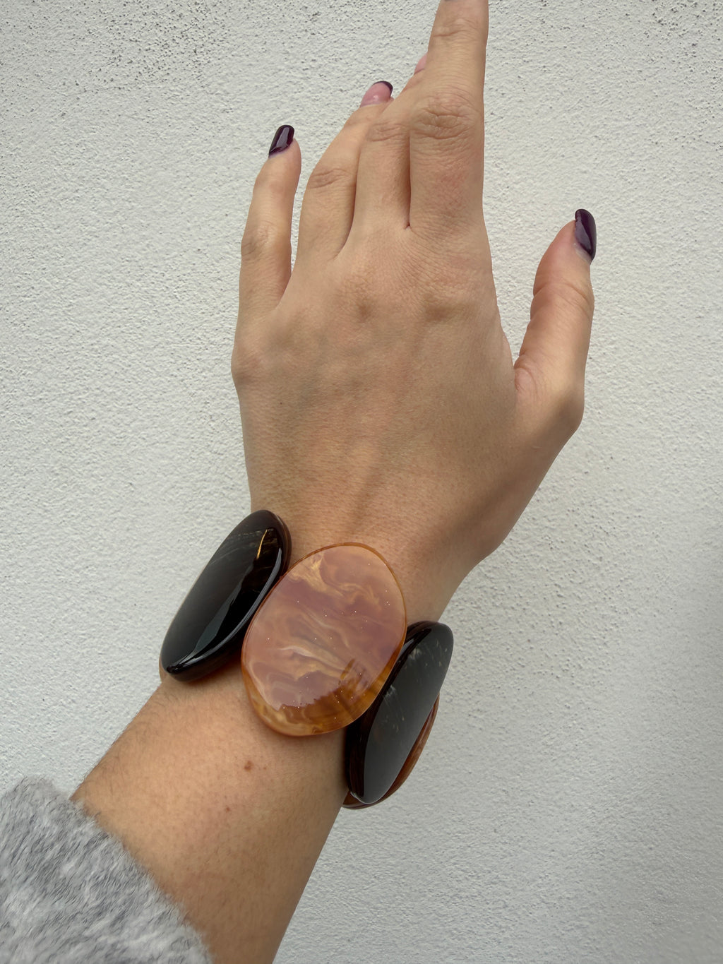 Bracciale Giuli viola/marrone di Nali