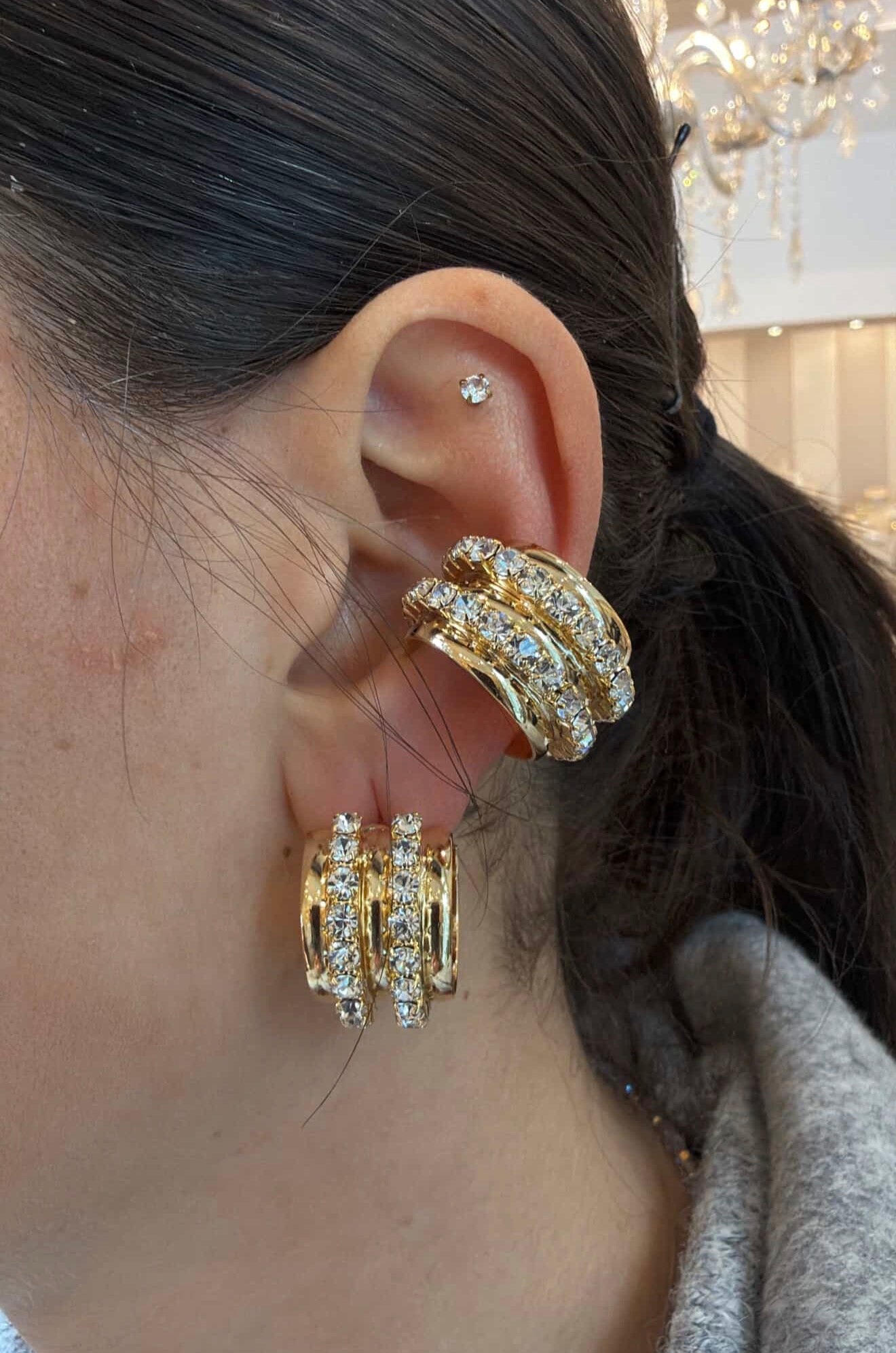 Earcuff Lumiera di DIAMOND