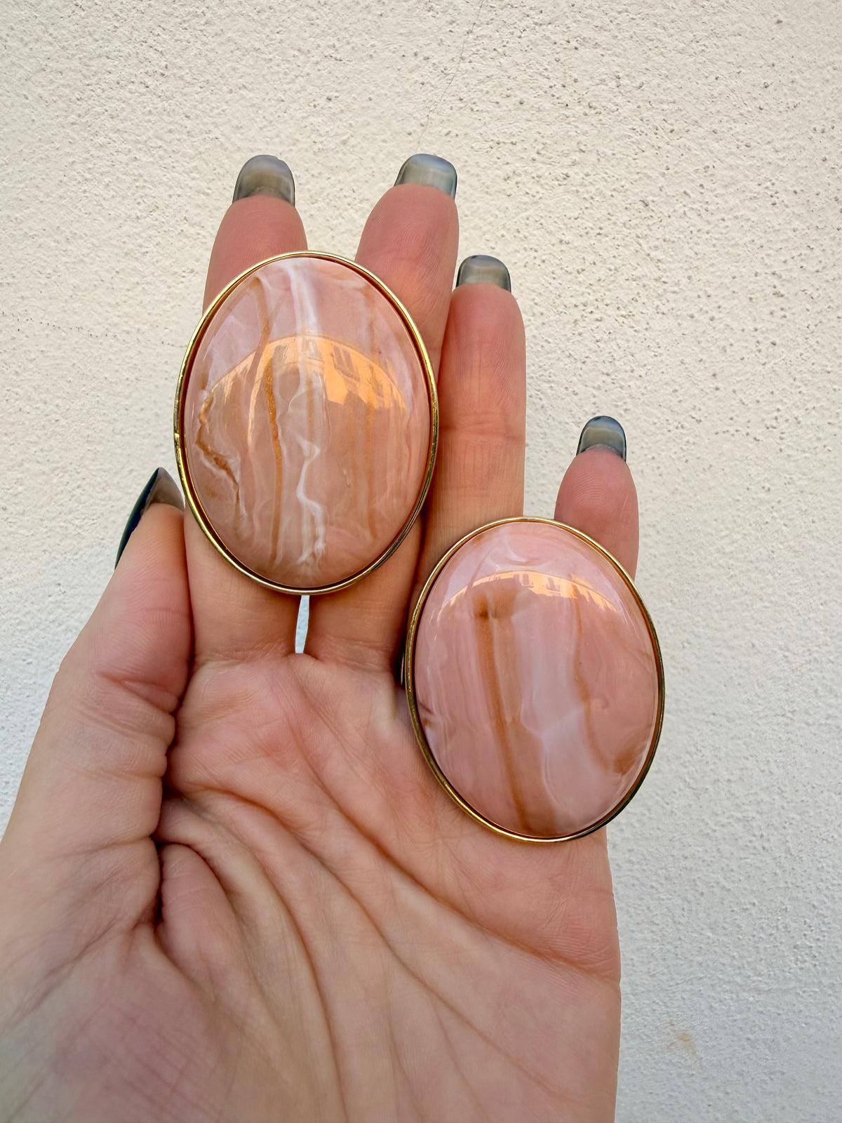 Orecchini Ovali con clip Harper di Sodini