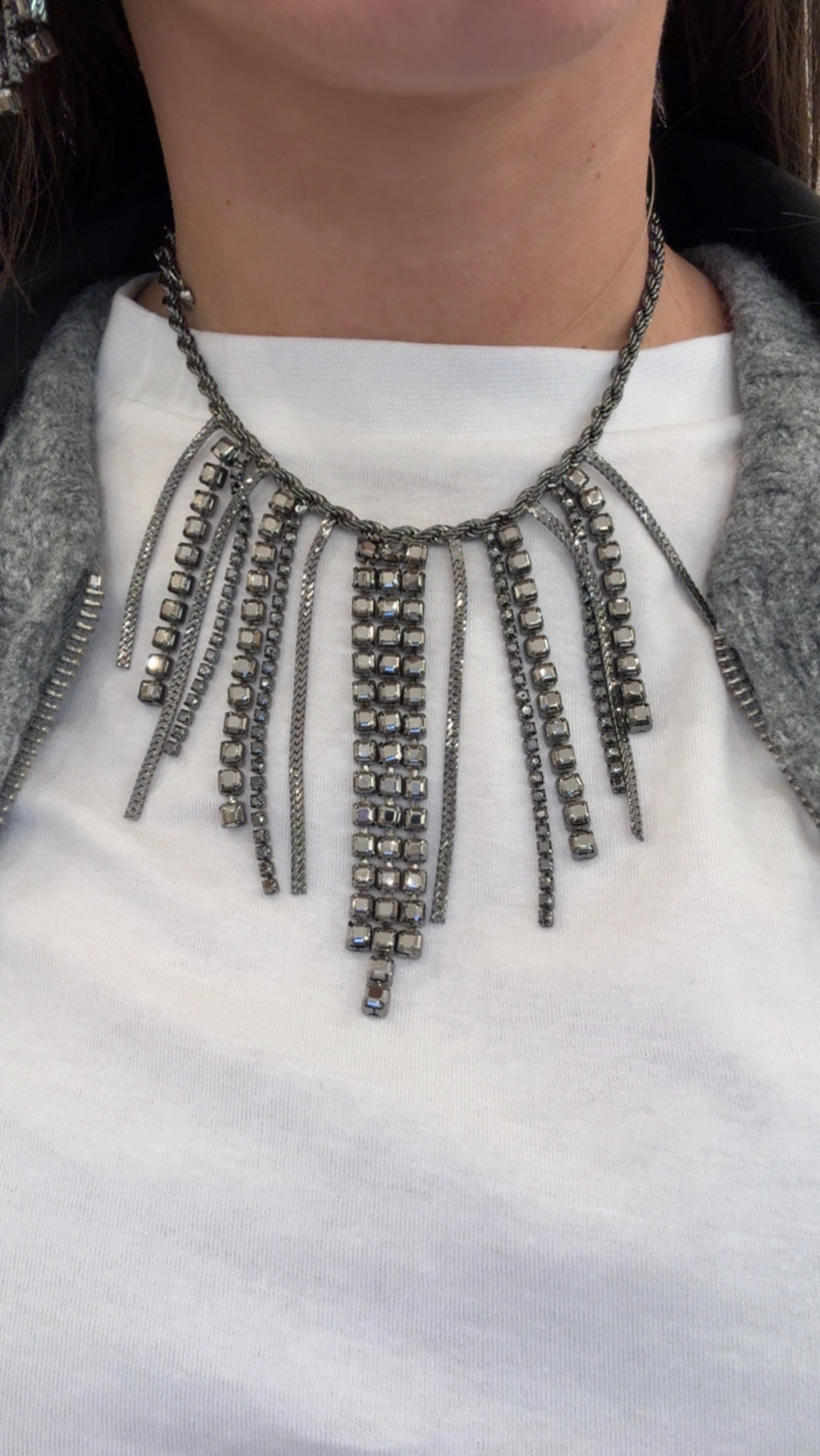 Collana Key con frange di Nali