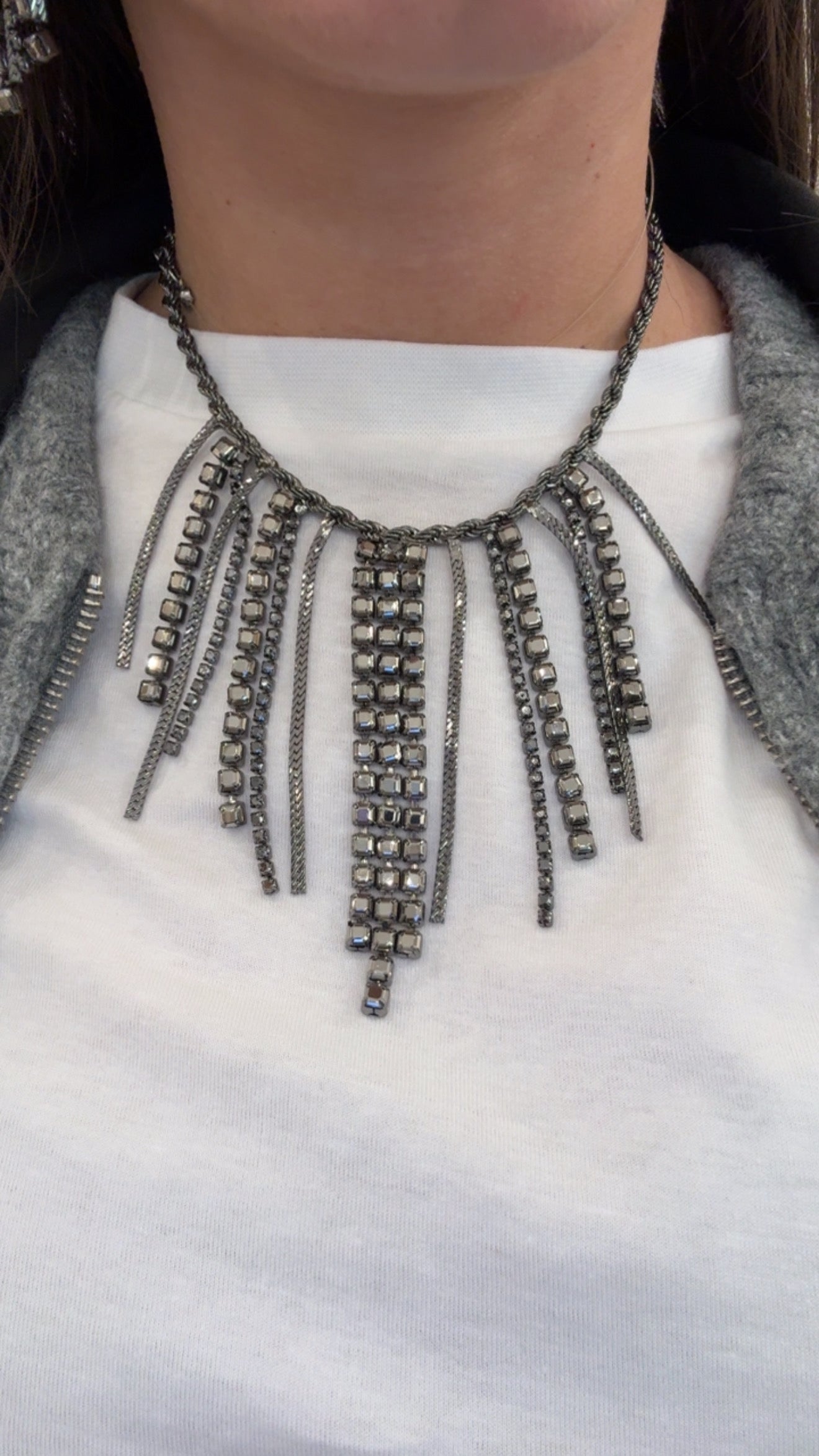 Collana Key con frange di Nali