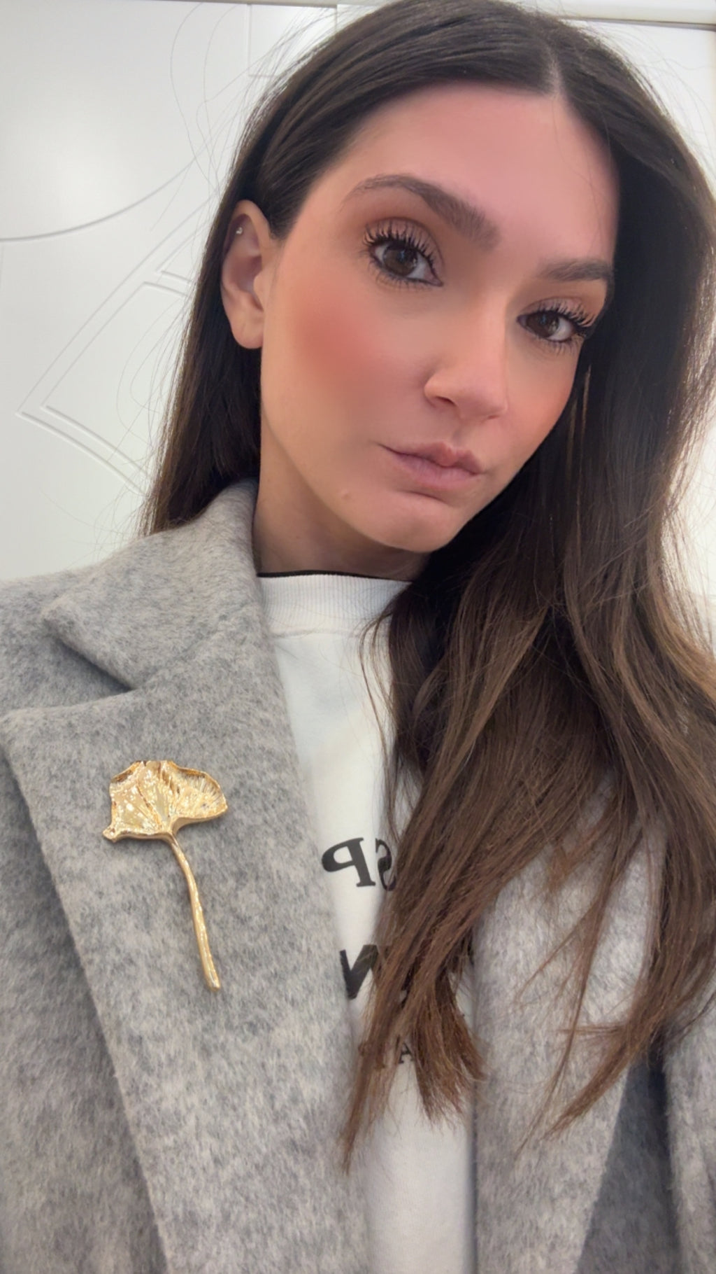 Spilla fiore oro di Nali