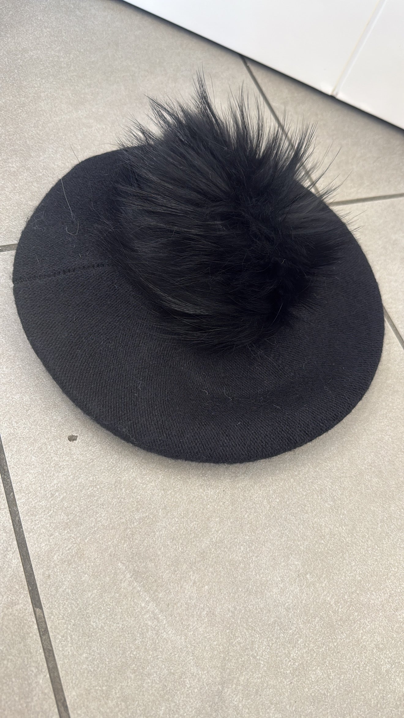 Basco PonPon in pelliccia