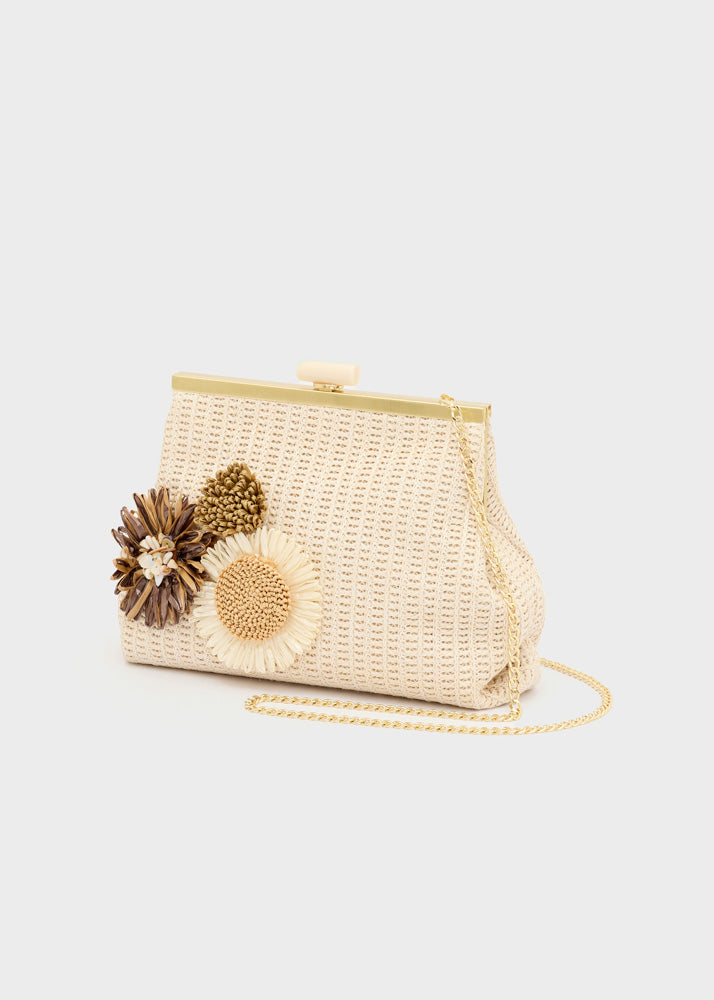 Pochette Marbella in paglia di Nali