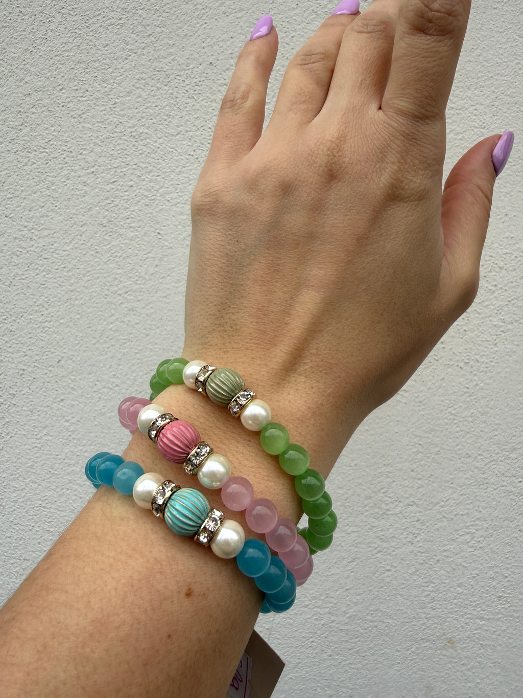 Bracciale elastico sfere Tarocchi di Sodini