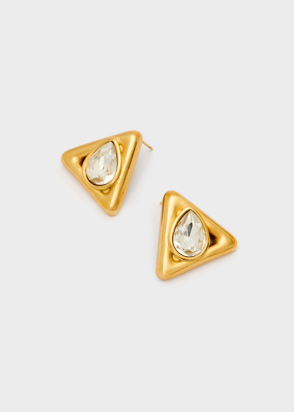 Orecchino Triangle con pietre di Nali