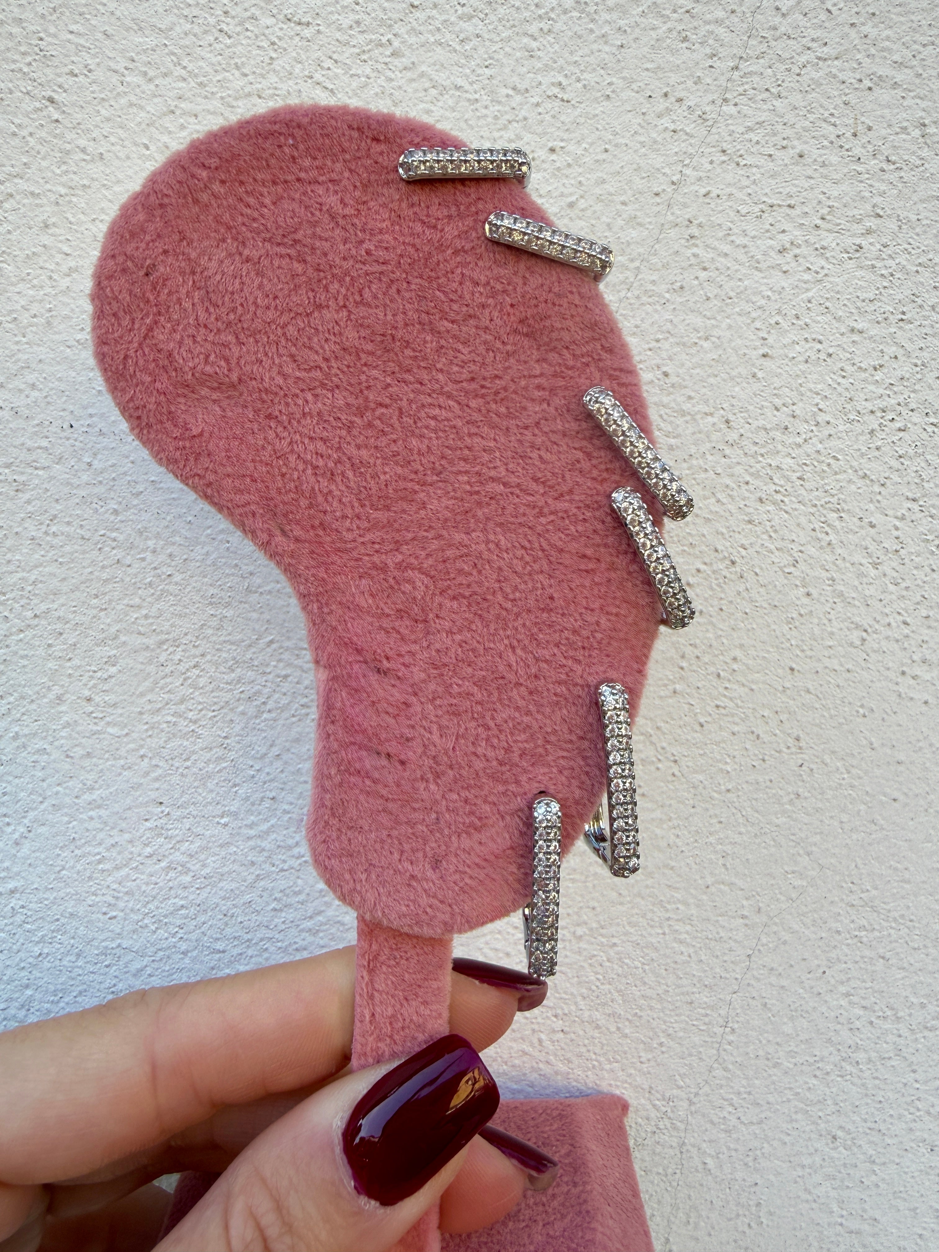 Orecchino Square Glow