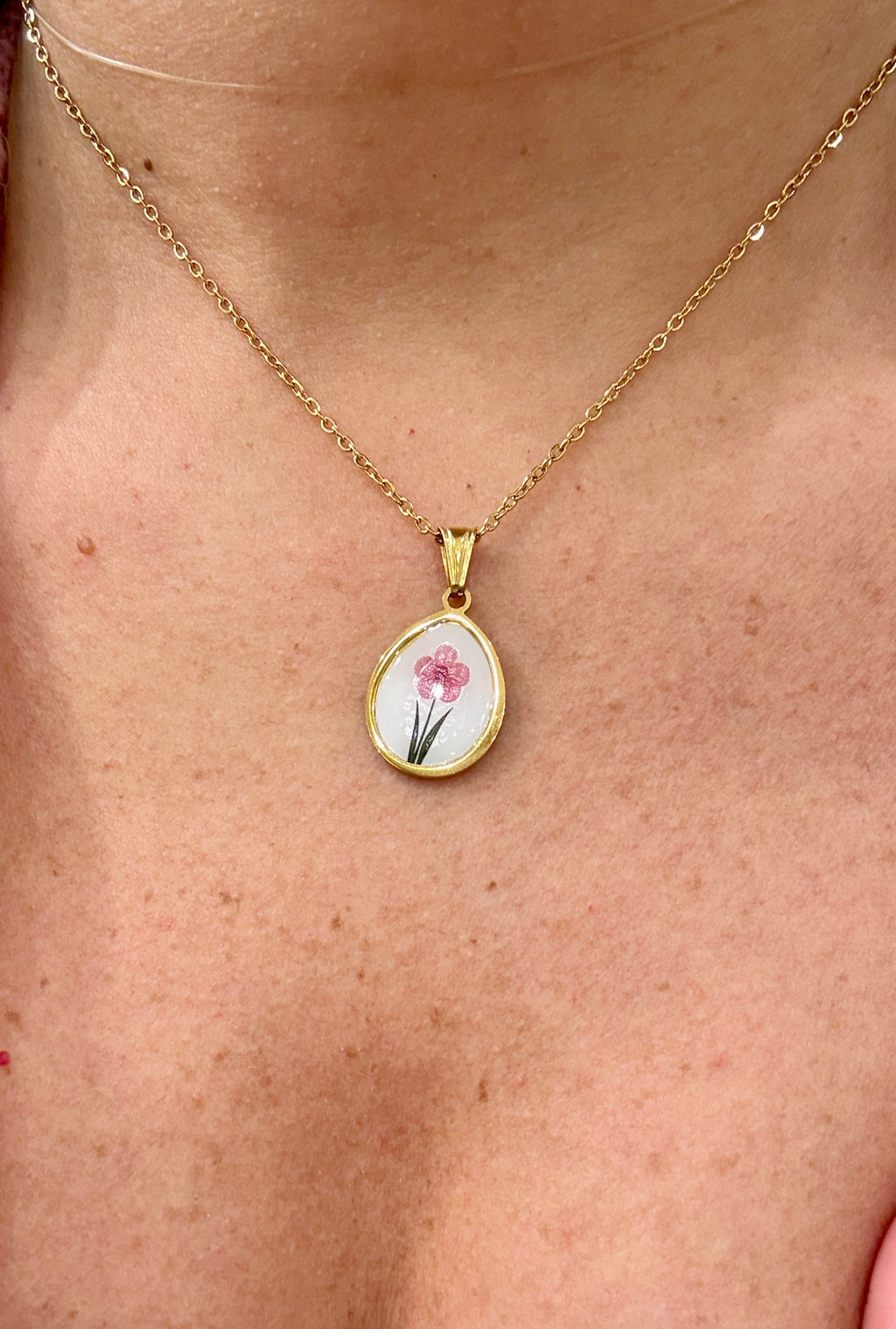 Collana brilla/fiore