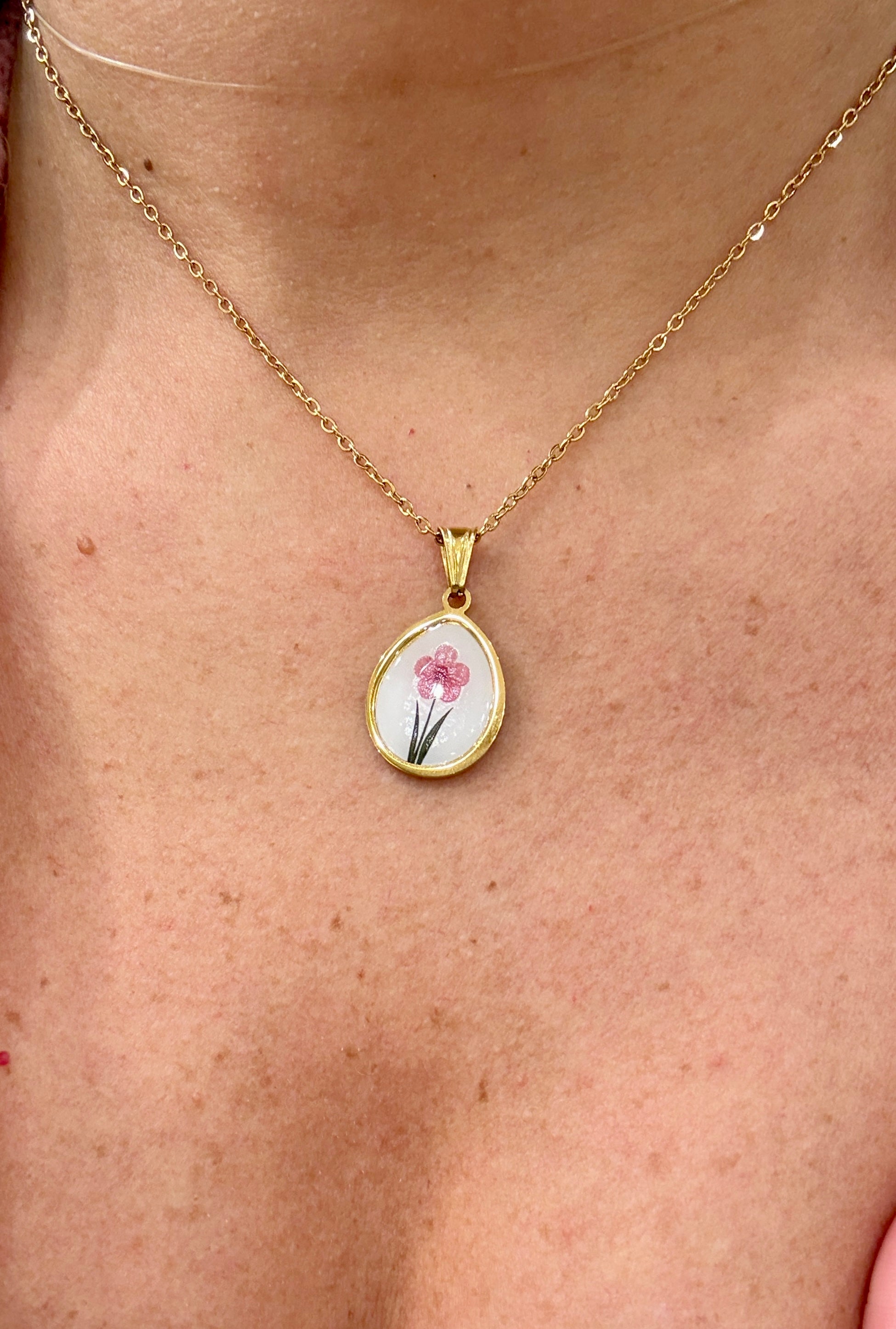 Collana brilla/fiore