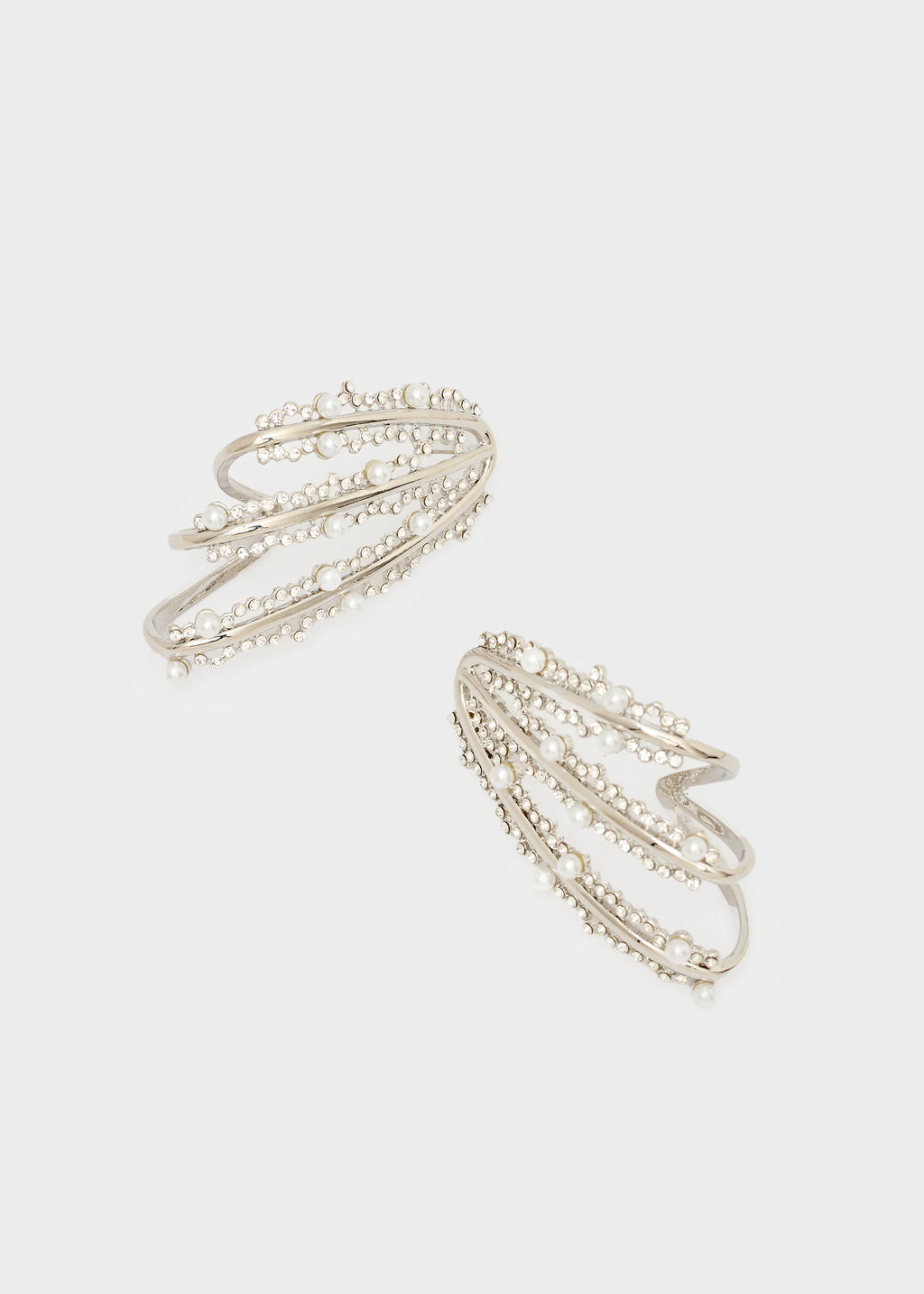 Orecchini Anya gold/silver di Nali