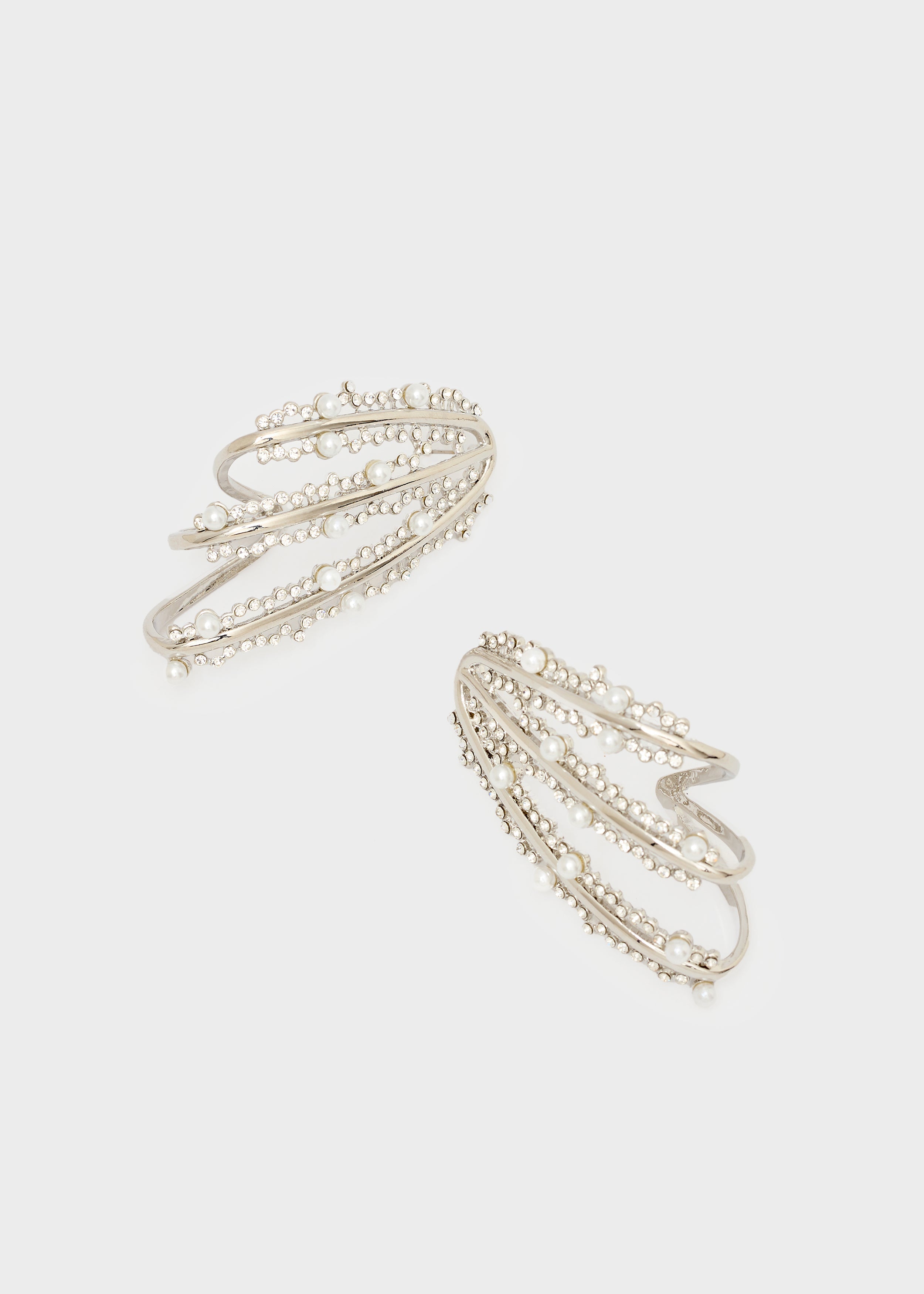 Orecchini Anya gold/silver di Nali