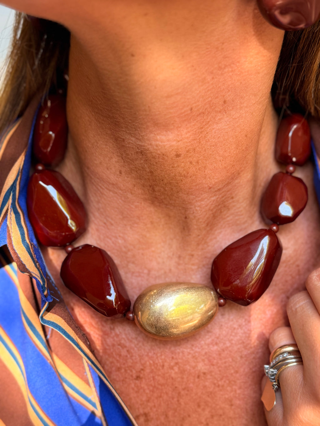 Collana Udon con sfere in resina di Nali – Nali – Le Kikke Graziose – foto 7