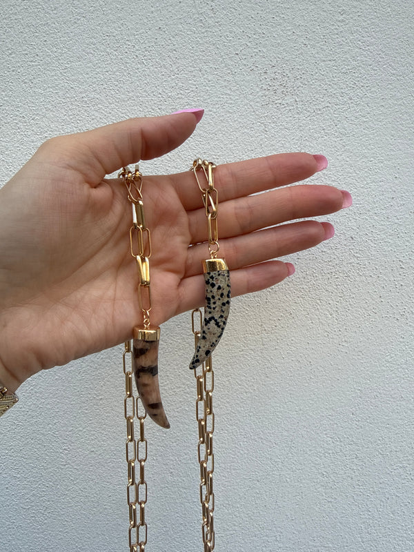 Collana Miry con corno di Nali