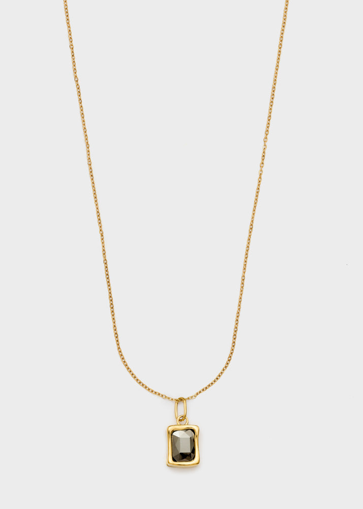 Collana Square pietra di Nali – Nali – Le Kikke Graziose – foto 3