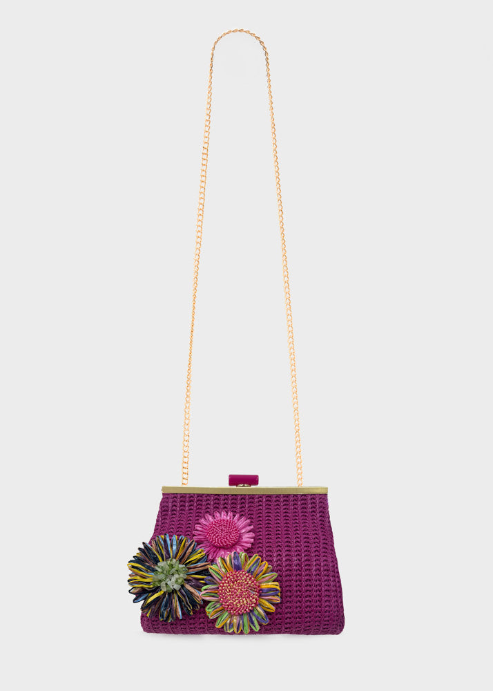 Pochette Marbella in paglia di Nali