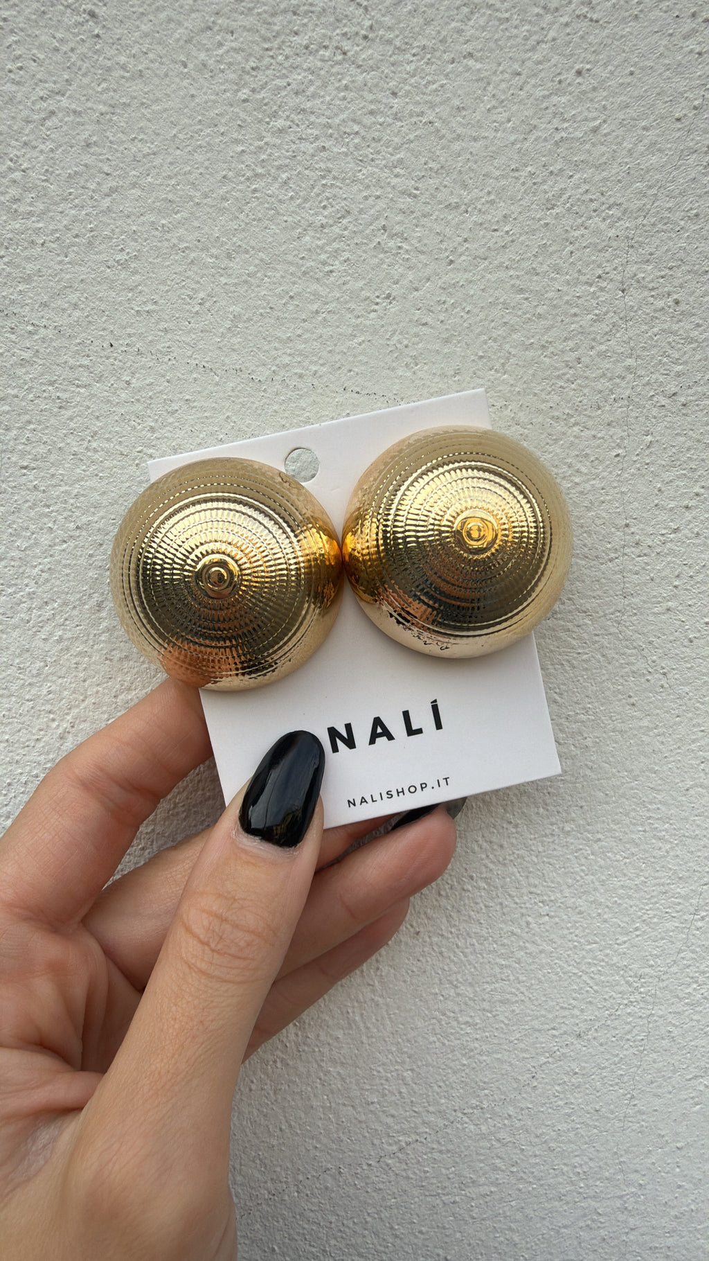 Orecchini tondi oversize NALÌ