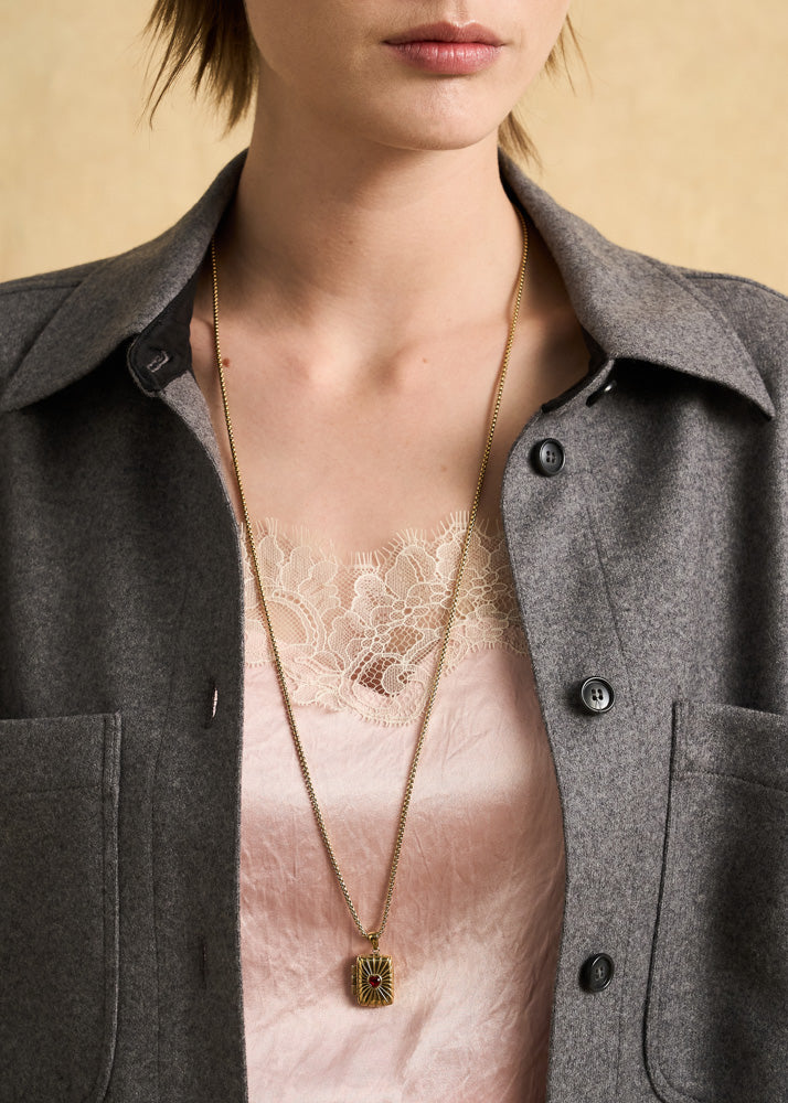 Collana Scrigno con pietra di Nali – Nali – Le Kikke Graziose – foto 8